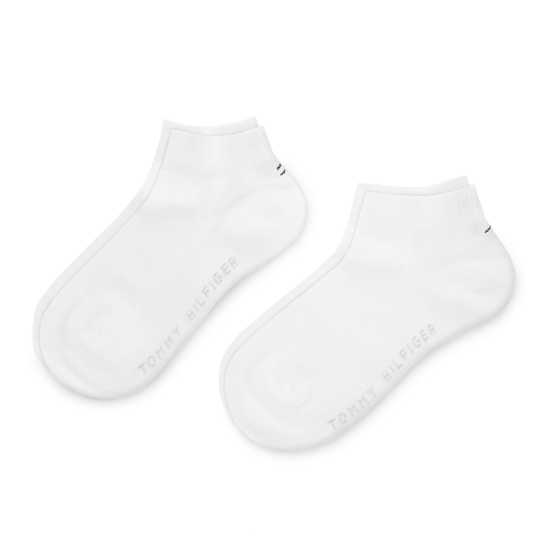 2er-Set niedrige Kindersocken Tommy Hilfiger 301390 White 300 von Tommy Hilfiger