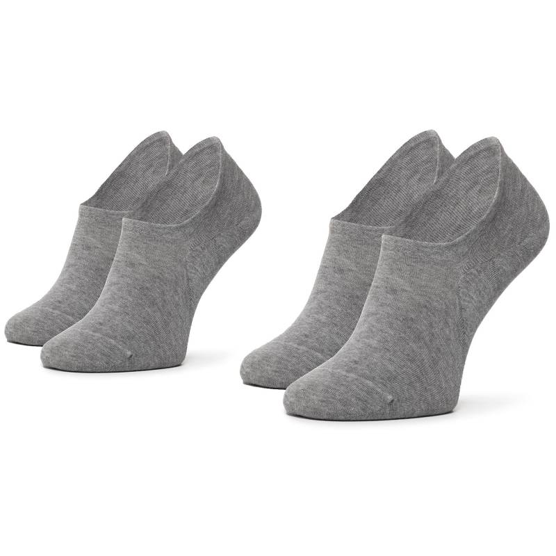 2er-Set niedrige Unisex-Socken Tommy Hilfiger 382024001 Grau von Tommy Hilfiger