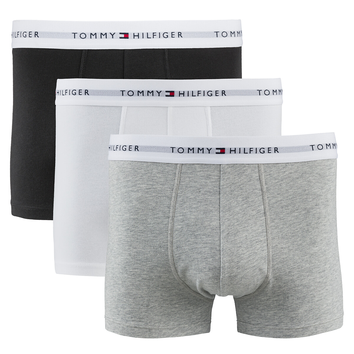 3er-Pack Boxerpants, unifarben von Tommy Hilfiger