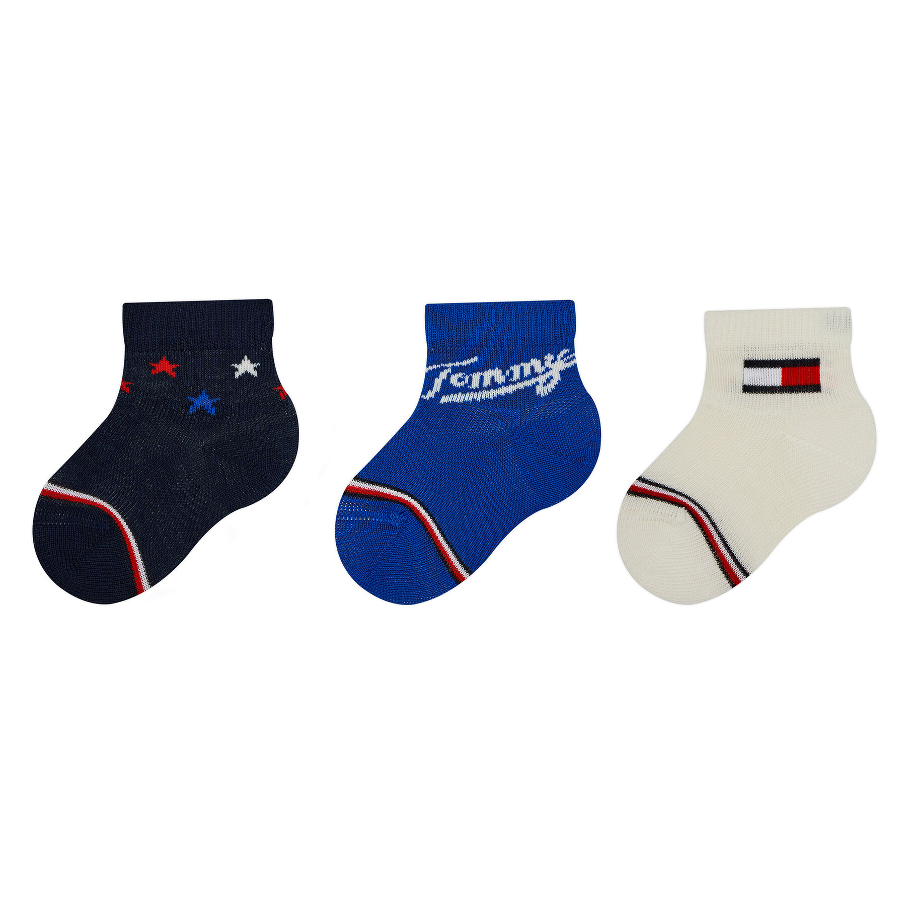 3er-Set hohe Kindersocken Tommy Hilfiger 701224997 Tommy Orginal 001 von Tommy Hilfiger