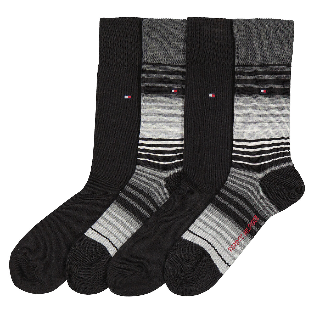 4 Paar Socken, hohe Form von Tommy Hilfiger