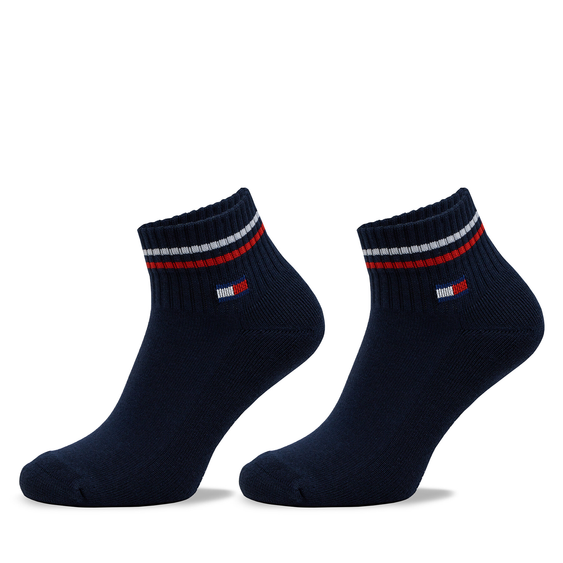 2er-Set niedrige Unisex-Socken Tommy Hilfiger 701228177 Dark Navy 002 von Tommy Hilfiger