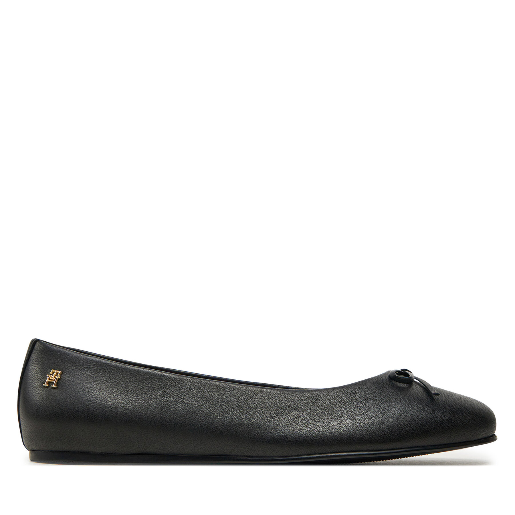 Ballerinas Tommy Hilfiger Ballerina Leather Flat Bow FW0FW08359 Schwarz Ballerinas Tommy Hilfiger Ballerina Leather Flat Bow FW0FW08359 Schwarz von Tommy Hilfiger