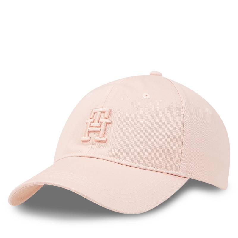 Cap Tommy Hilfiger Beach Summer Soft Cap AW0AW16170 Rosa von Tommy Hilfiger