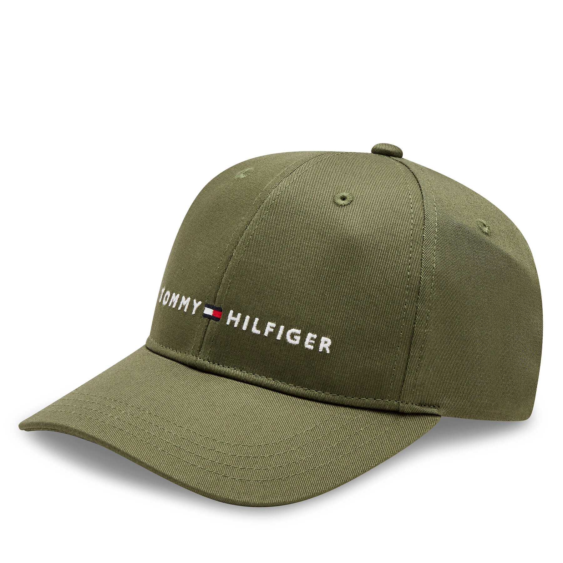 Cap Tommy Hilfiger Essential Cap AU0AU01667 Khakifarben von Tommy Hilfiger