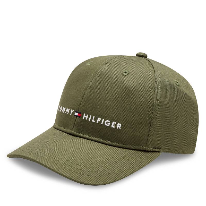 Cap Tommy Hilfiger Essential Cap AU0AU01667 Khakifarben von Tommy Hilfiger