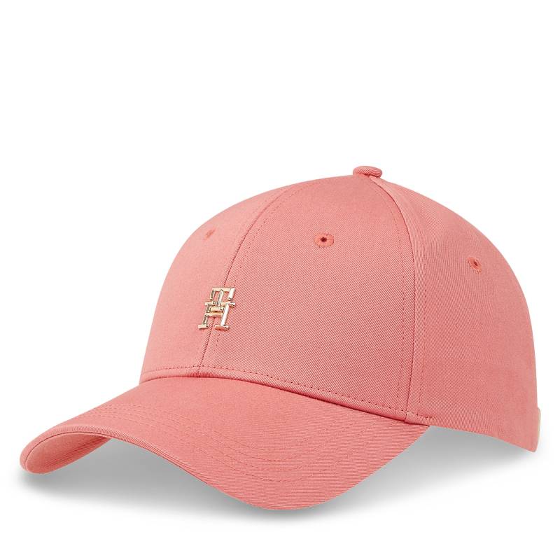 Cap Tommy Hilfiger Essential Chic Cap AW0AW15772 Teaberry Blossom TJ5 von Tommy Hilfiger