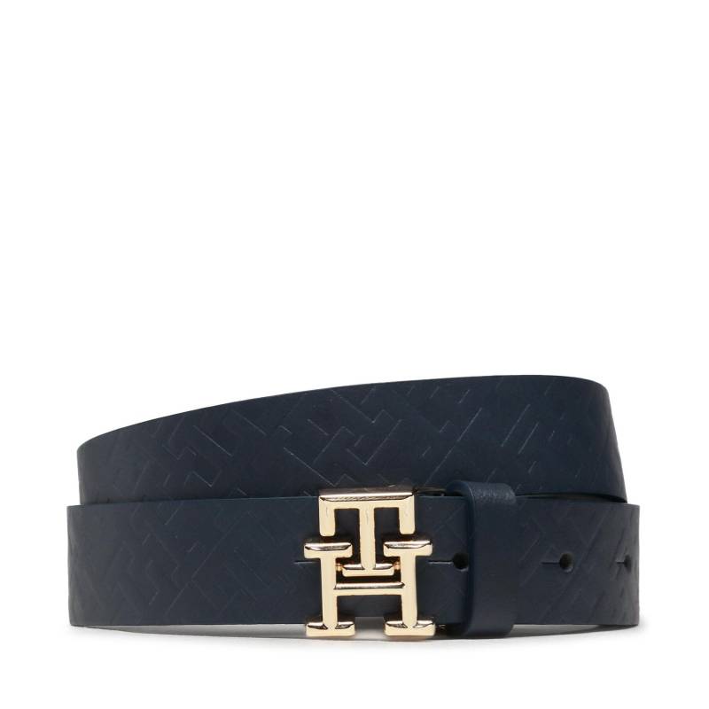 Damengürtel Tommy Hilfiger Th Logo Mono 2.5 AW0AW14622 DW6 von Tommy Hilfiger