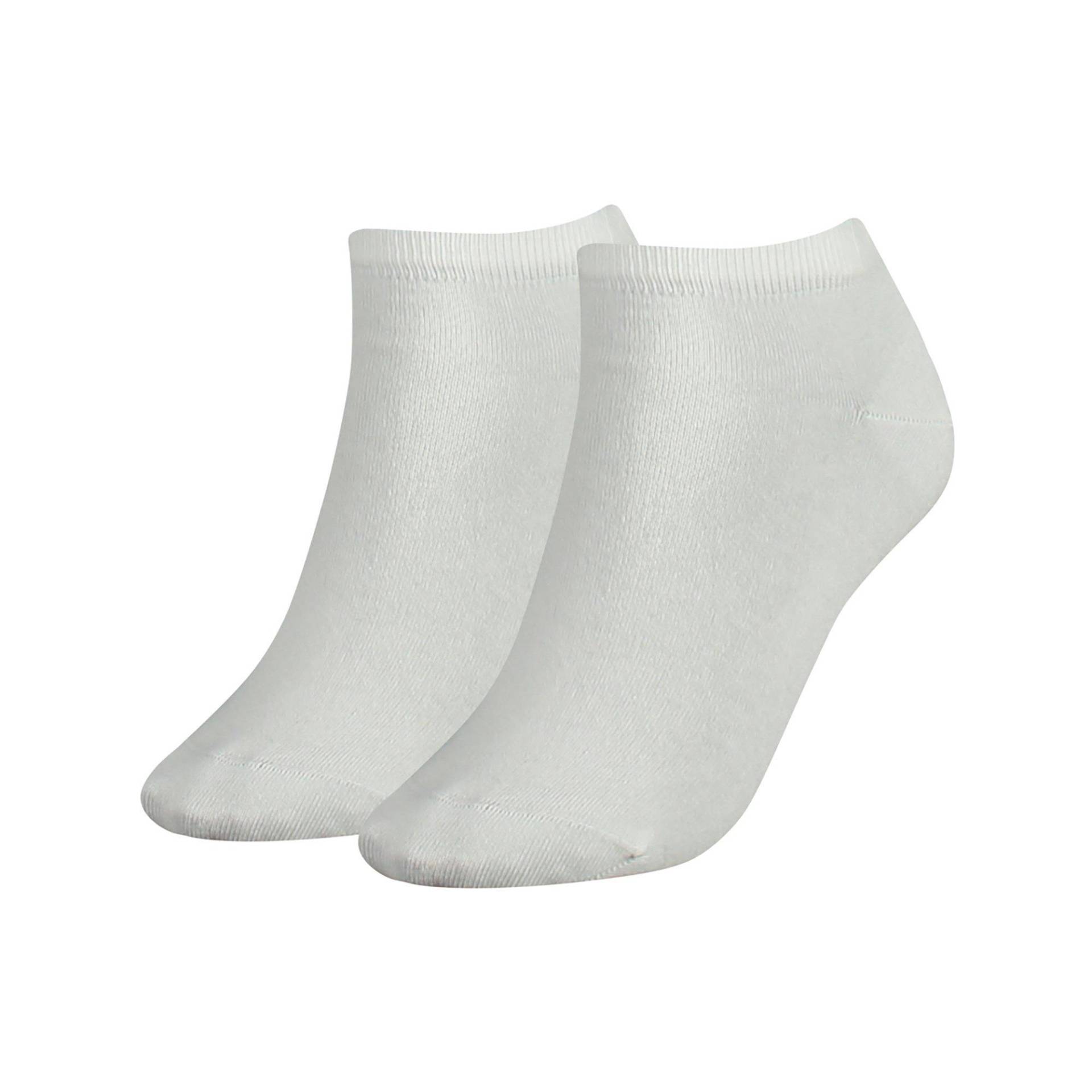 Duopack, Sneaker Socken Damen Weiss  39-42 von TOMMY HILFIGER