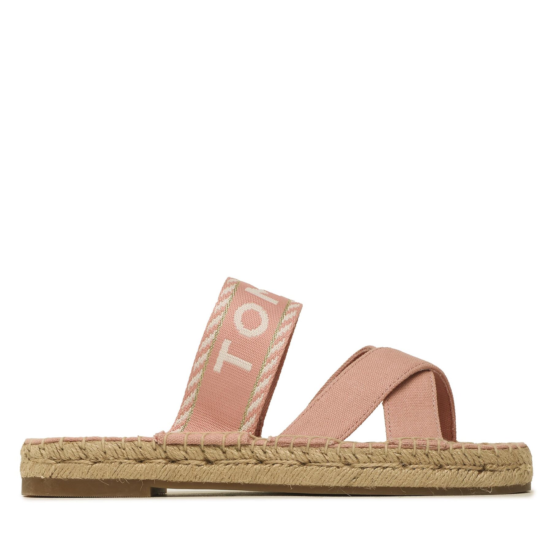 Espadrilles Tommy Hilfiger Seasonal Webbing Sandal FW0FW07181 Soothing Pink TQS von Tommy Hilfiger