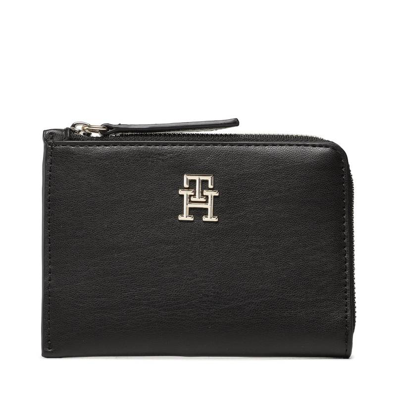 Große Damen Geldbörse Tommy Hilfiger Th Feminne Med Slim Wallet AW0AW14889 BDS von Tommy Hilfiger