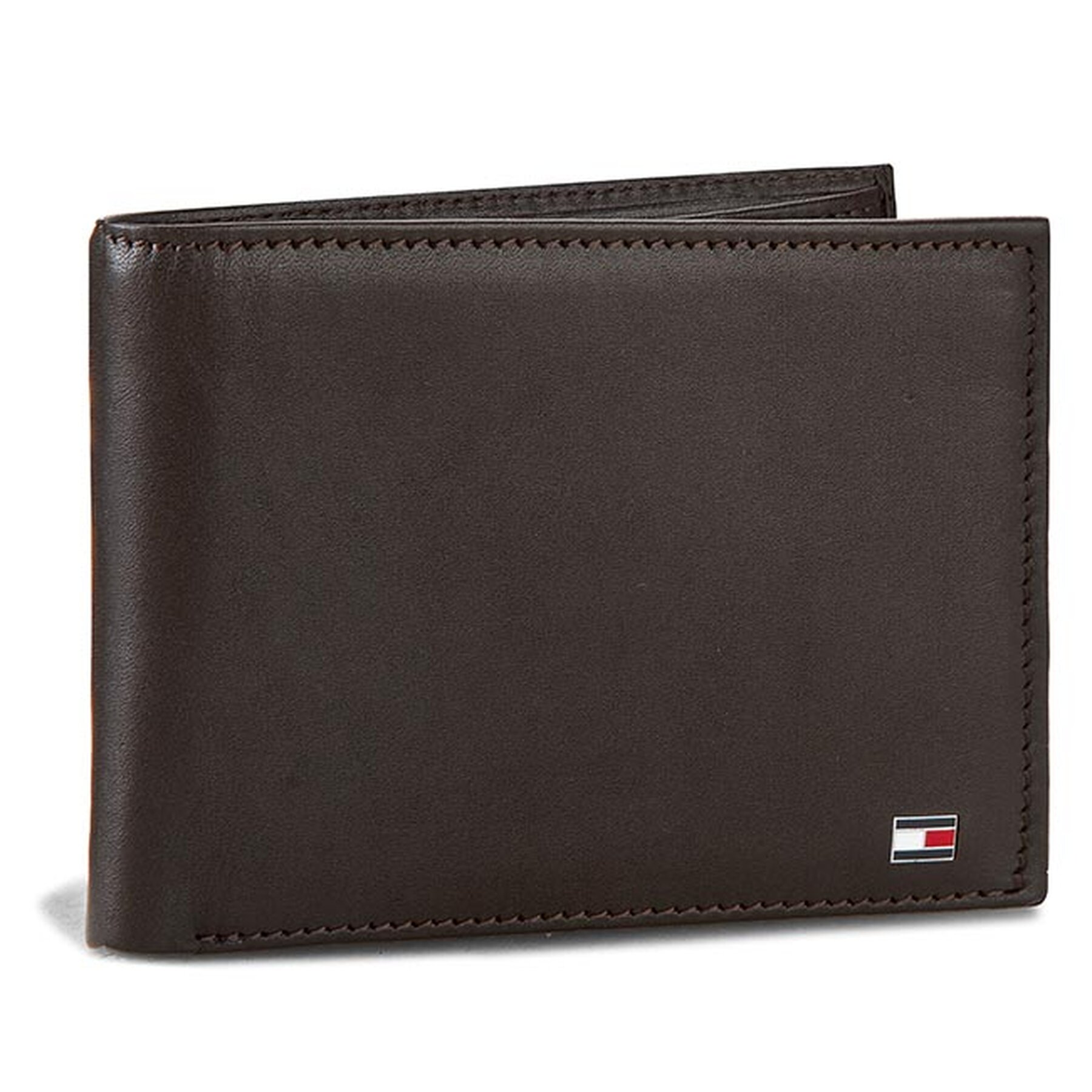 Große Herren Geldbörse Tommy Hilfiger Eton Cc And Coin Pocket AM0AM00651/83361 Braun von Tommy Hilfiger