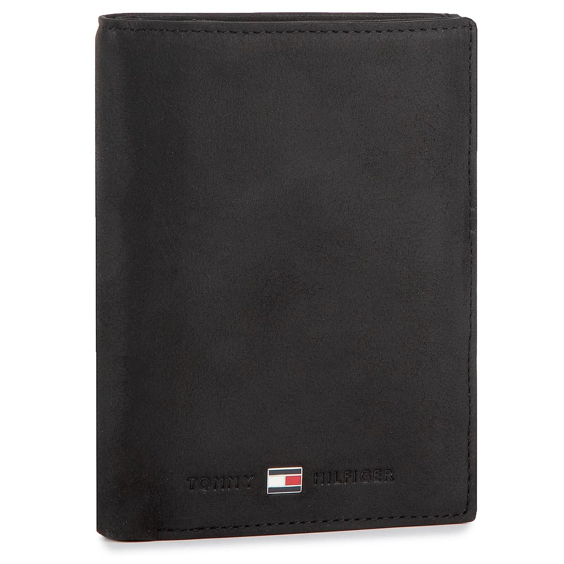 Große Herren Geldbörse Tommy Hilfiger Johanson N/S Wallet W/Coin Pocket AM0AM00664 Schwarz von Tommy Hilfiger