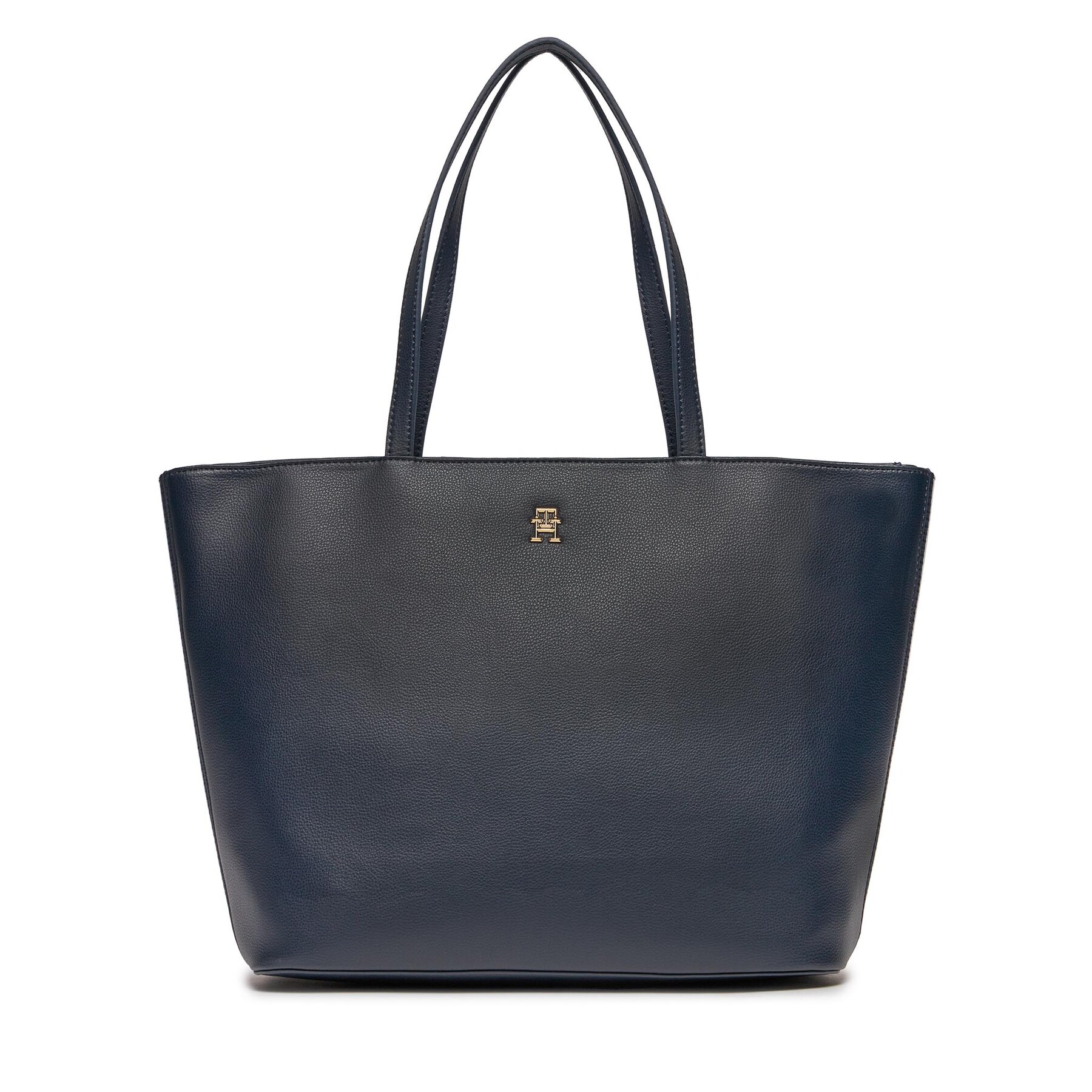 Handtasche Tommy Hilfiger Th Essential Sc Tote Corp AW0AW16089 Space Blue DW6 von Tommy Hilfiger