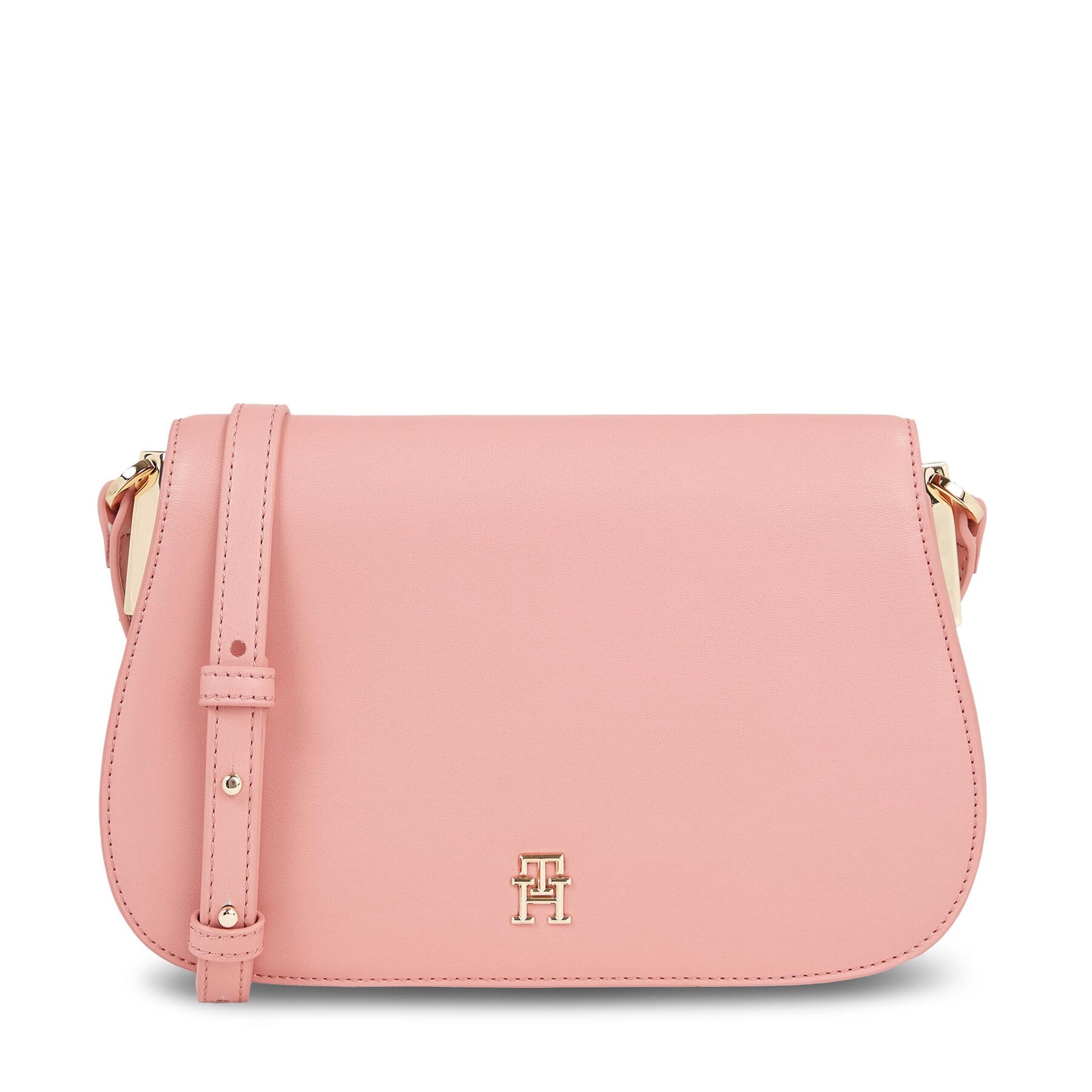 Handtasche Tommy Hilfiger Th Spring Chic Flap Crossover AW0AW15974 Teaberry Blossom TJ5 von Tommy Hilfiger