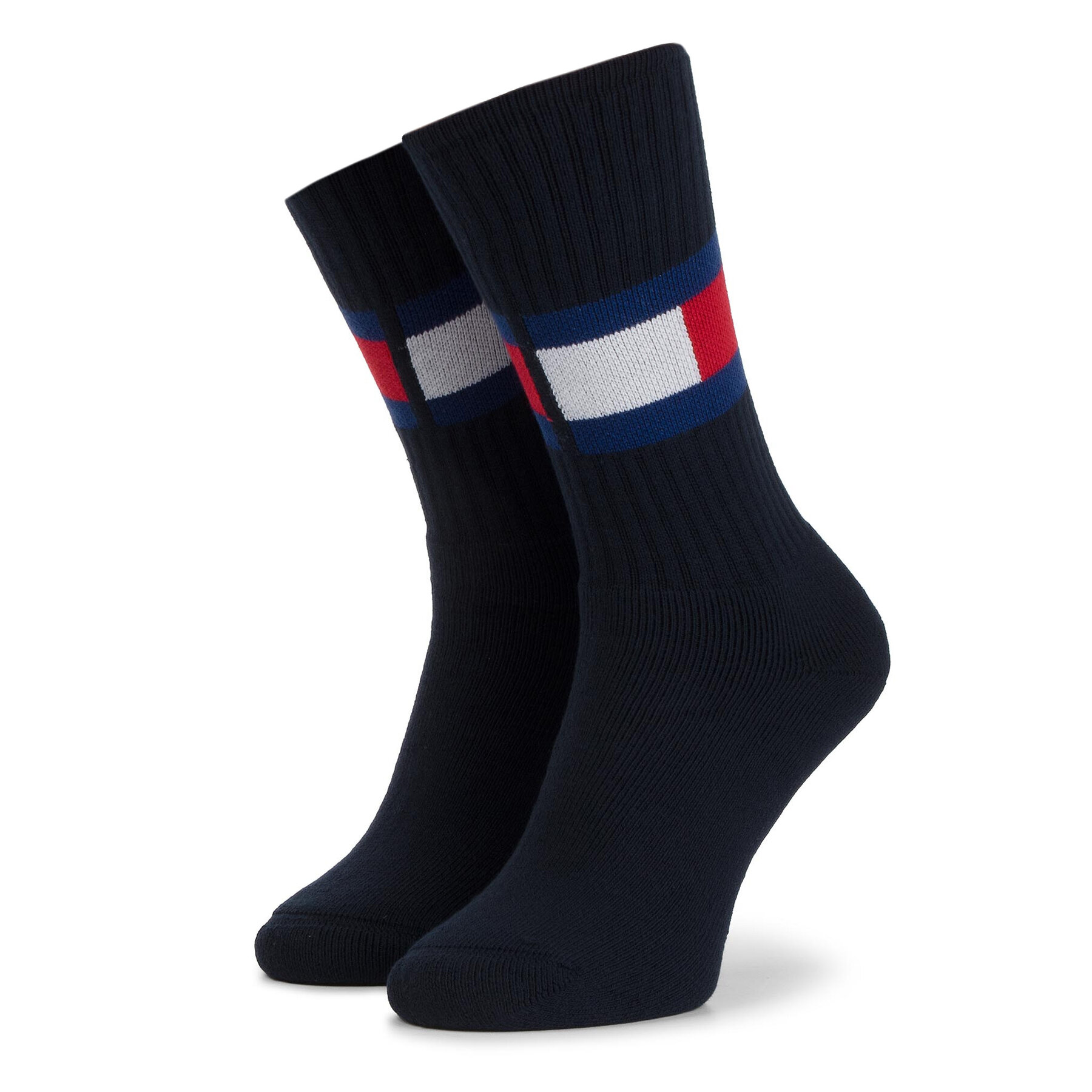 Hohe Unisex-Socken Tommy Hilfiger 481985001 Dark Navy 322 von Tommy Hilfiger