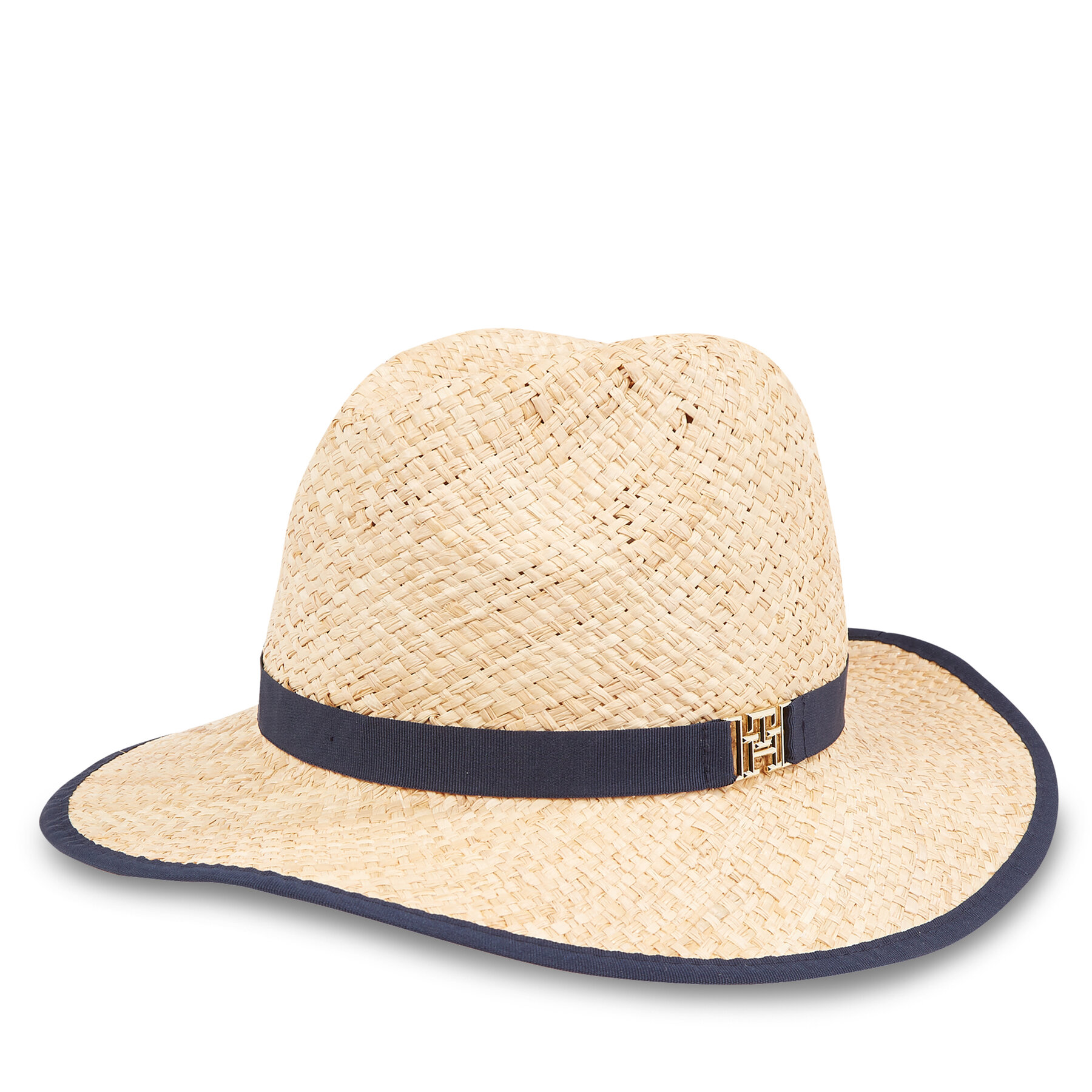 Hut Tommy Hilfiger Beach Summer Straw Fedora Hat AW0AW16044 Écru Hut Tommy Hilfiger Beach Summer Straw Fedora Hat AW0AW16044 Écru von Tommy Hilfiger