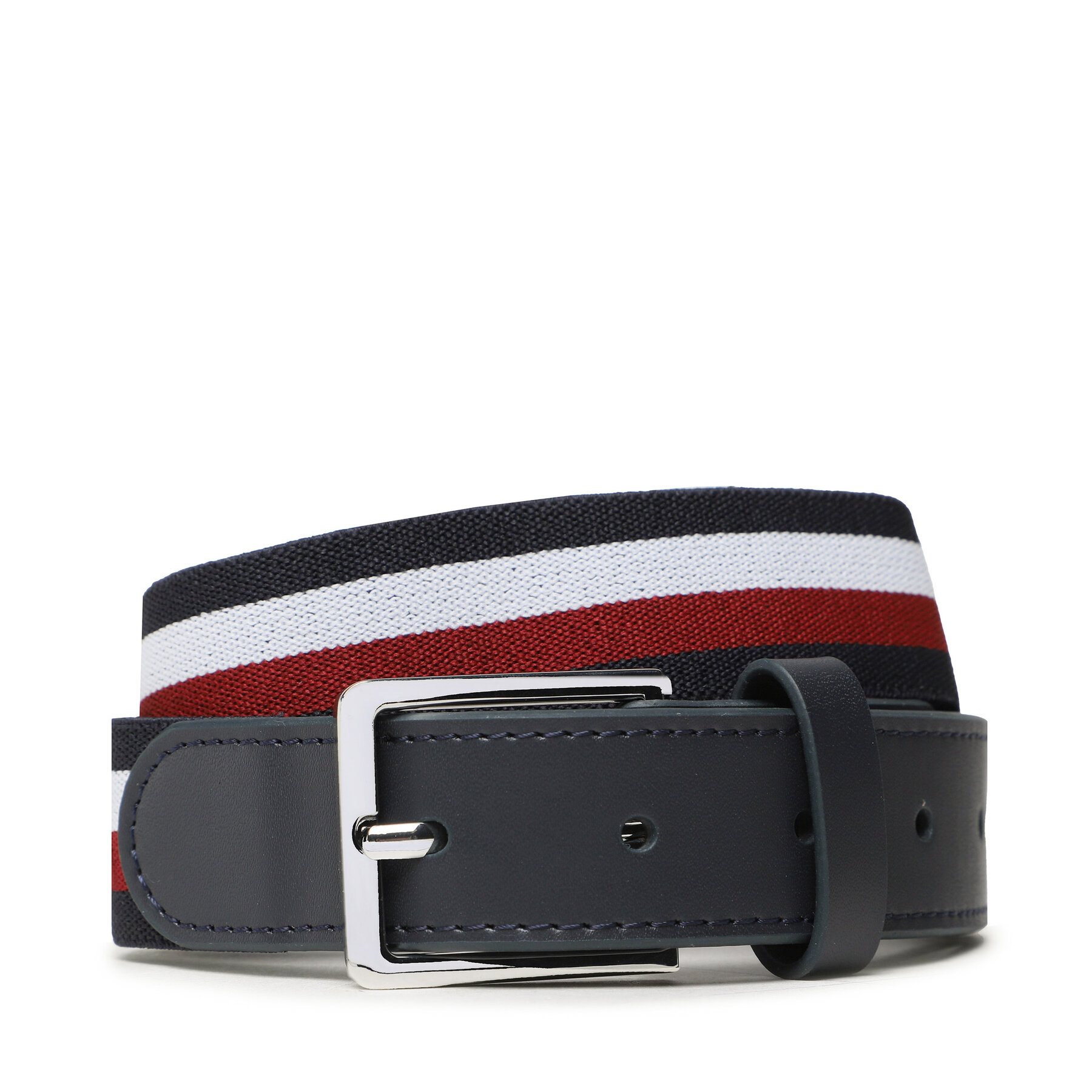 Kindergürtel Tommy Hilfiger Elasticated Leather Belt AU0AU01742 DW6 von Tommy Hilfiger