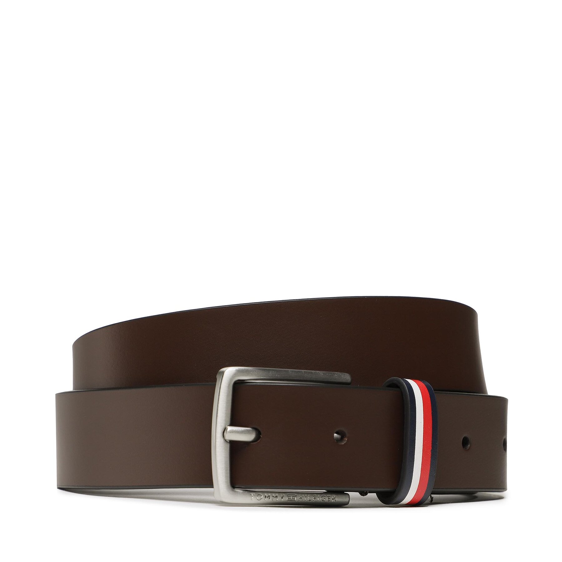 Kindergürtel Tommy Hilfiger Leather Belt AU0AU01677 GV2 von Tommy Hilfiger