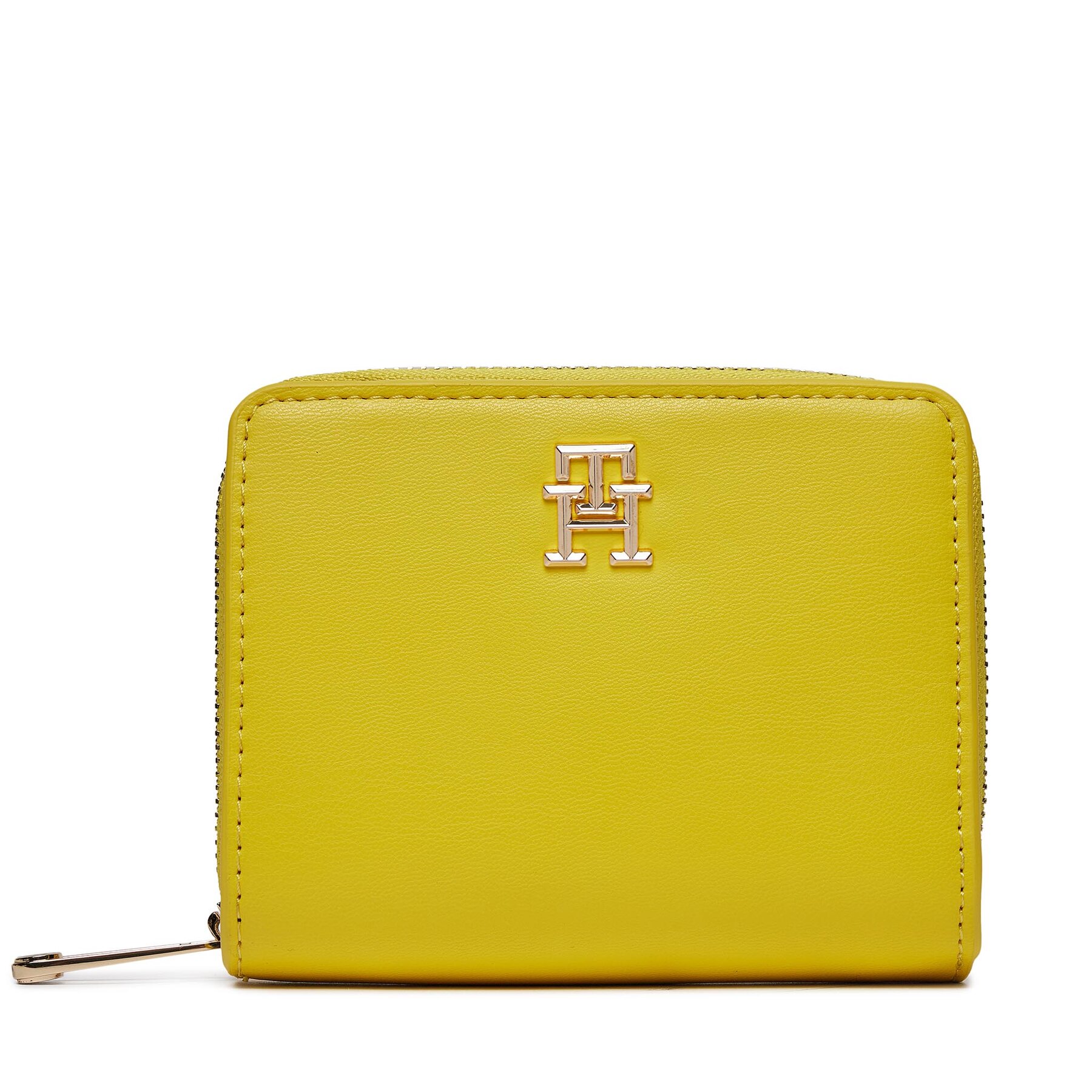 Kleine Damen Geldbörse Tommy Hilfiger Th Central Cc And Coin Valley Yellow ZH3 von Tommy Hilfiger