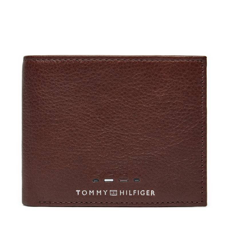 Kleine Herren Geldbörse Tommy Hilfiger Th Premium Mini Cc Wallet AM0AM12781 Braun von Tommy Hilfiger
