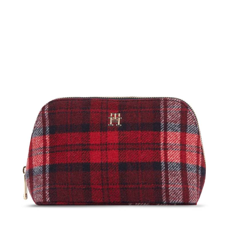 Kosmetiktasche Tommy Hilfiger Washbag Check AW0AW158570GZ Check 0GZ von Tommy Hilfiger