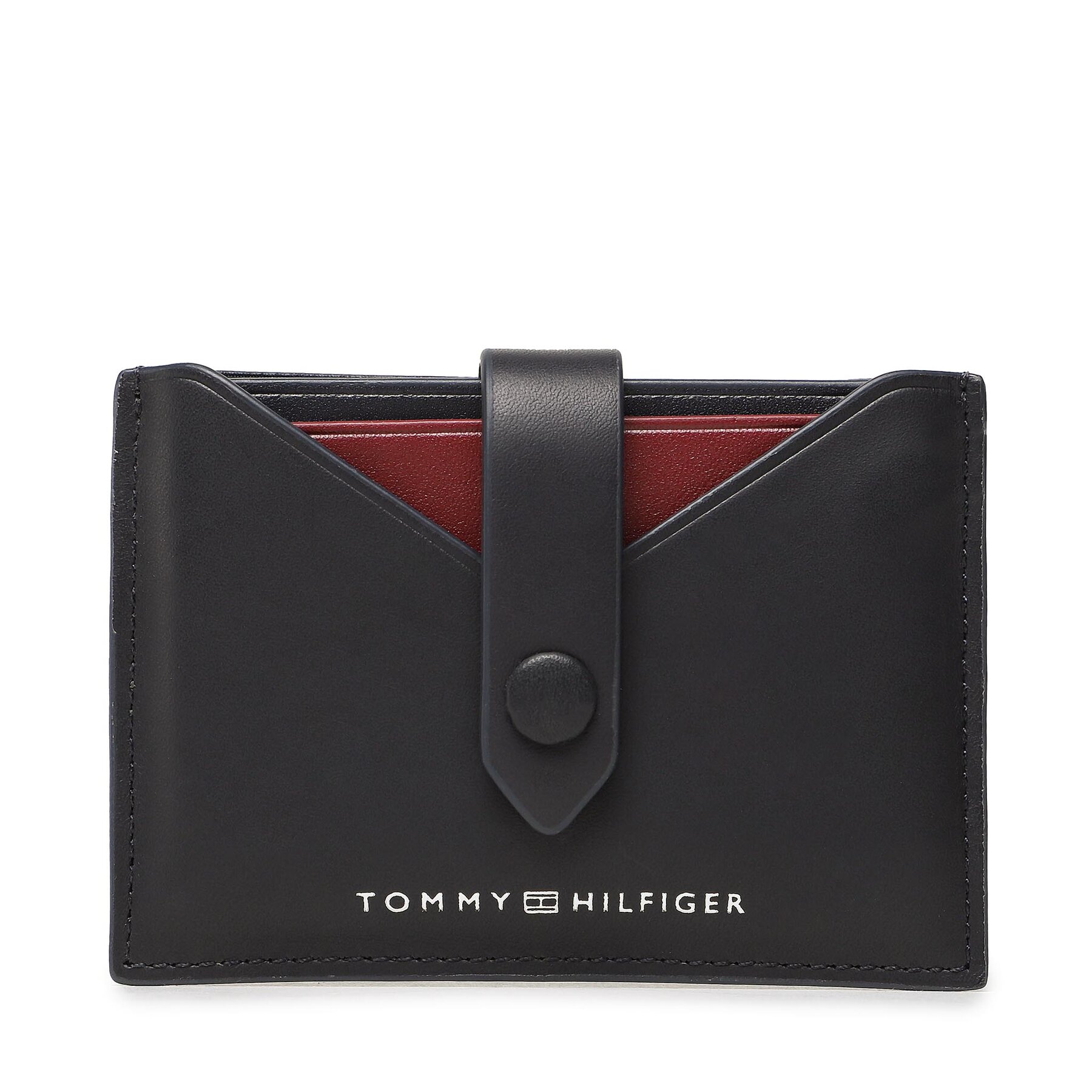 Kreditkartenetui Tommy Hilfiger Th Central Smooth Retractable Cc AM0AM11752 DW6 von Tommy Hilfiger