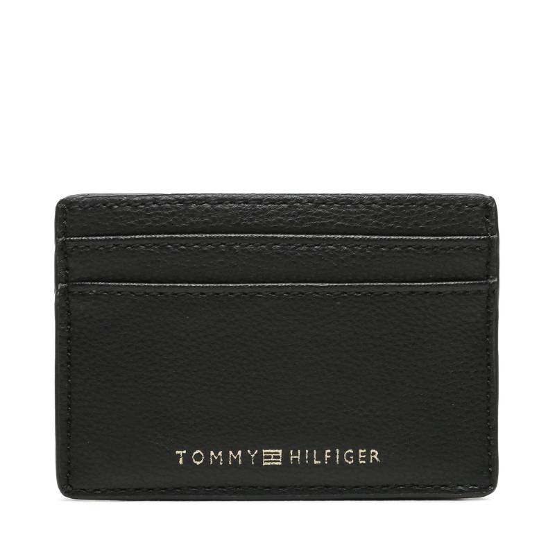 Kreditkartenetui Tommy Hilfiger Th Contemporary Cc Holder AW0AW14894 Schwarz von Tommy Hilfiger