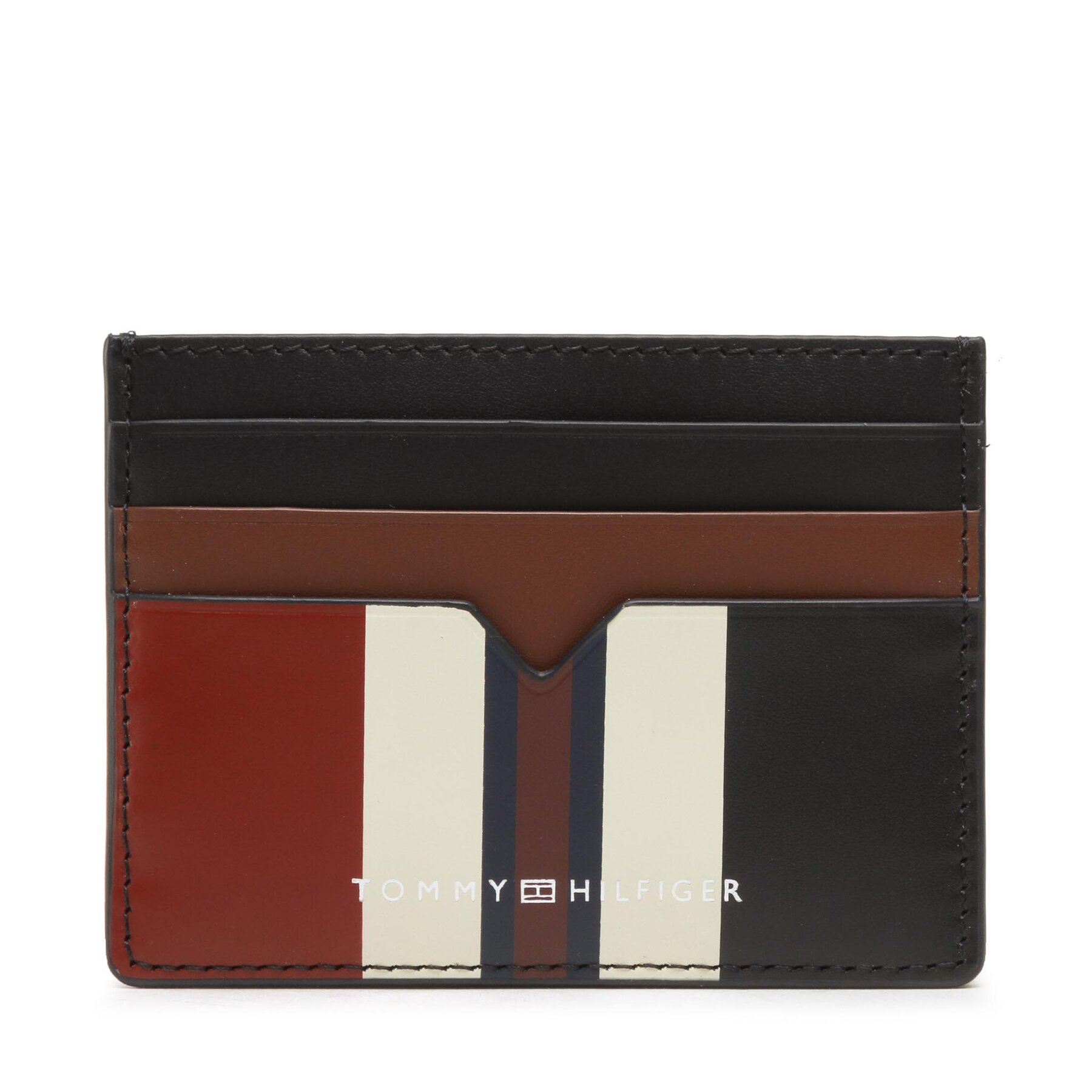 Kreditkartenetui Tommy Hilfiger Th Modenr Leather Cc Holder AM0AM10819 0GZ von Tommy Hilfiger