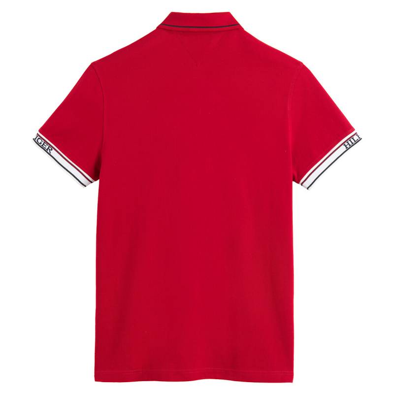Kurzärmeliges Poloshirt, Baumwoll-Jersey von Tommy Hilfiger