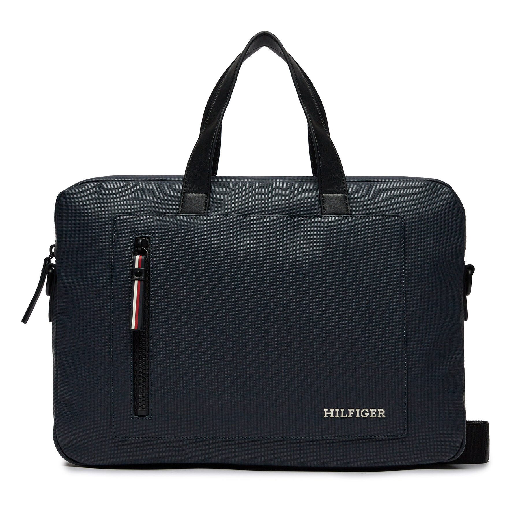 Laptoptasche Tommy Hilfiger Th Pique Slim Computer Bag AM0AM11784 Dunkelblau von Tommy Hilfiger