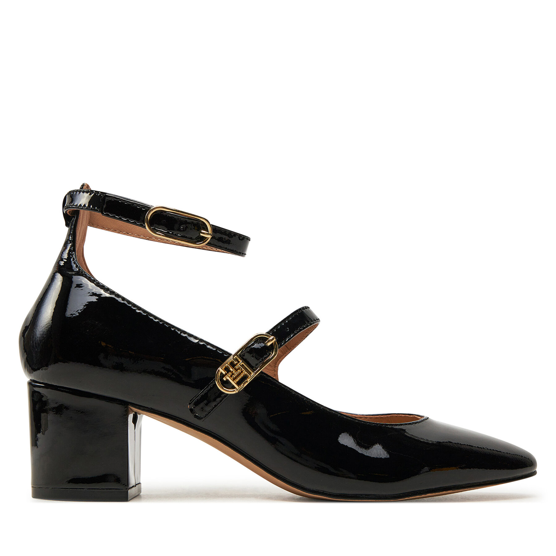 Pumps Tommy Hilfiger Pump Double Strap Patent Leather FW0FW08566 Schwarz Pumps Tommy Hilfiger Pump Double Strap Patent Leather FW0FW08566 Schwarz von Tommy Hilfiger