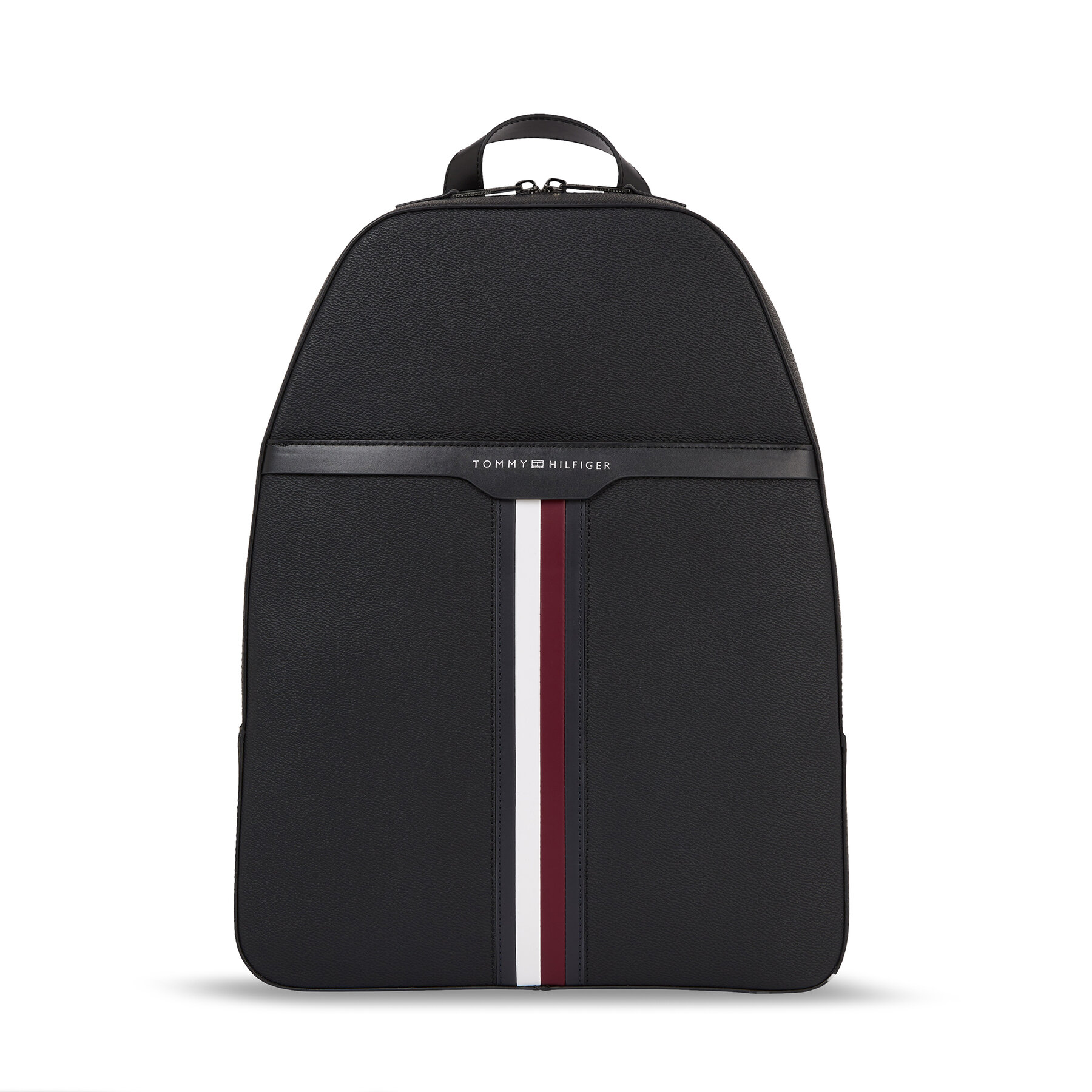 Rucksack Tommy Hilfiger Th Coated Canvas Backpack AM0AM11533 Black BDS von Tommy Hilfiger