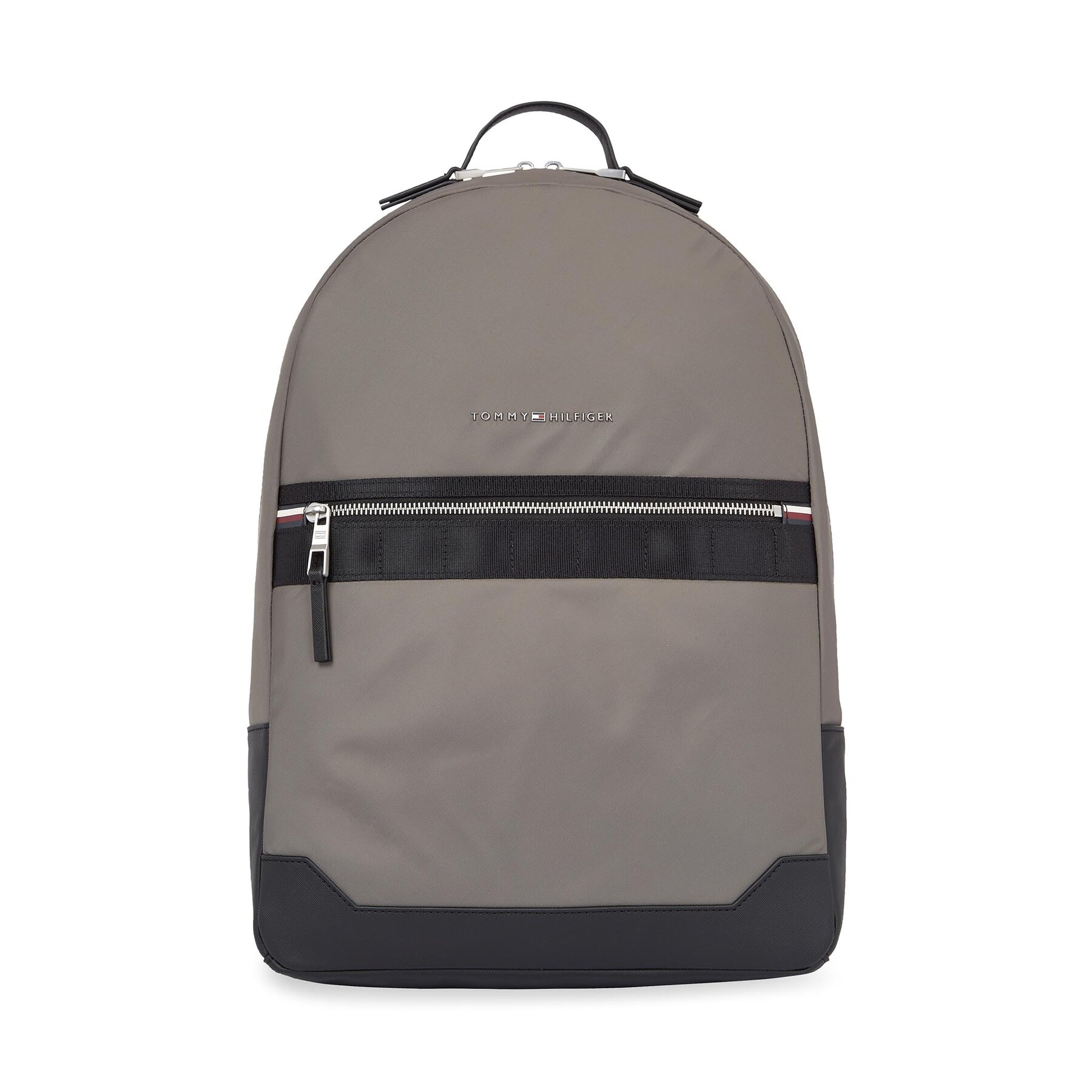 Rucksack Tommy Hilfiger Th Elevated Nylon Backpack AM0AM11573 Shady Stone PRB von Tommy Hilfiger