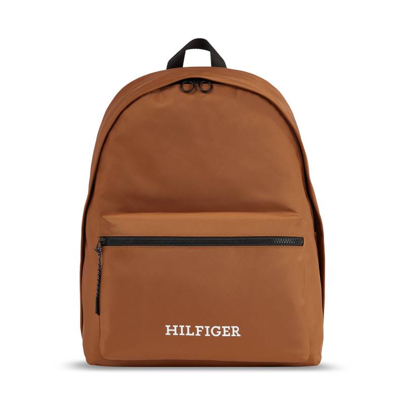 Rucksack Tommy Hilfiger Th Monotype Dome Backpack AM0AM12112 Beige von Tommy Hilfiger