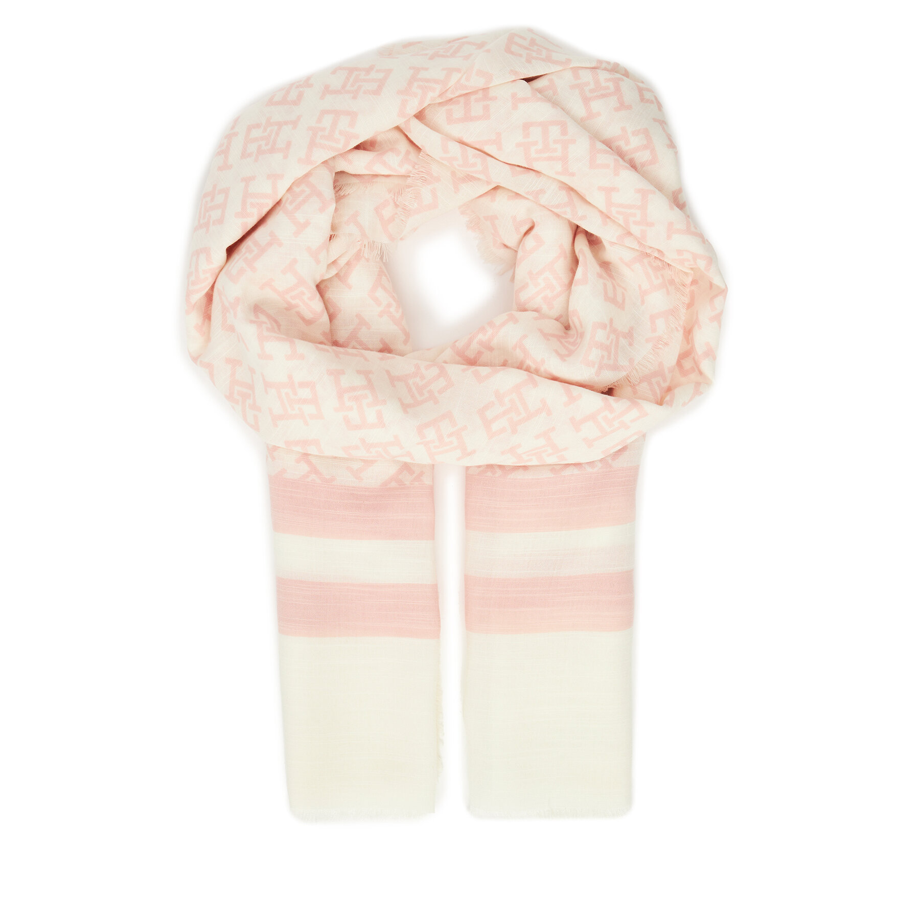 Schal Tommy Hilfiger Beach Summer Mono Scarf AW0AW16030 Écru Schal Tommy Hilfiger Beach Summer Mono Scarf AW0AW16030 Écru von Tommy Hilfiger