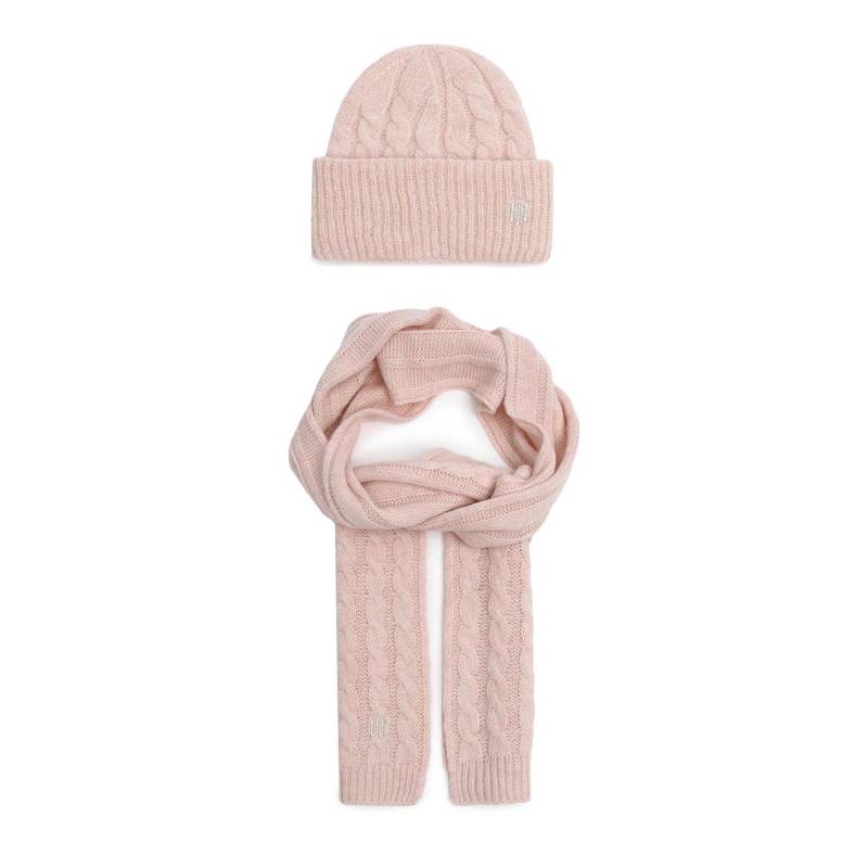 Set Schal und Mütze Tommy Hilfiger Timless Scarf Beanie Gp AW0AW13910 TMF von Tommy Hilfiger