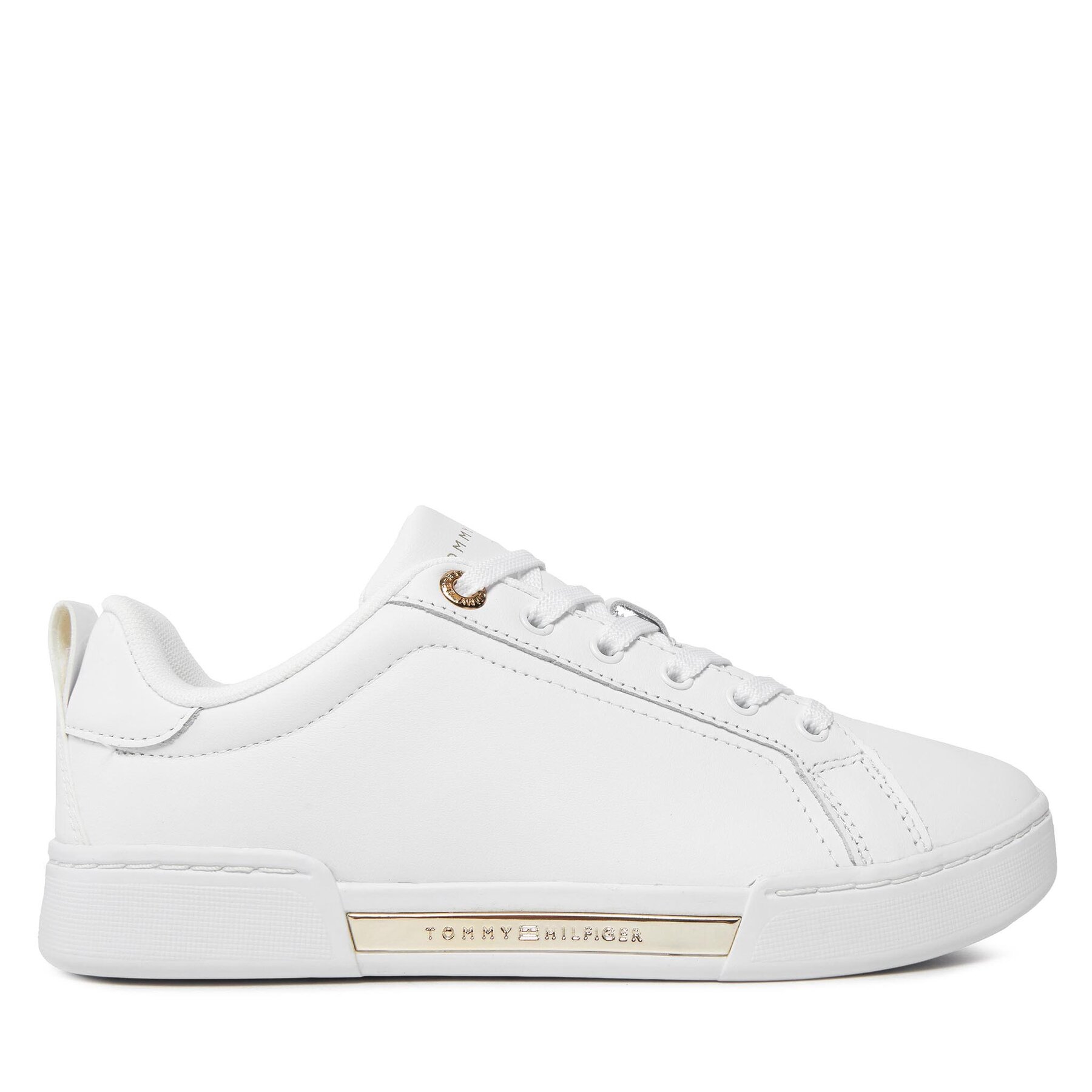 Sneakers Tommy Hilfiger Chique Court Sneaker FW0FW07634 White YBS von Tommy Hilfiger