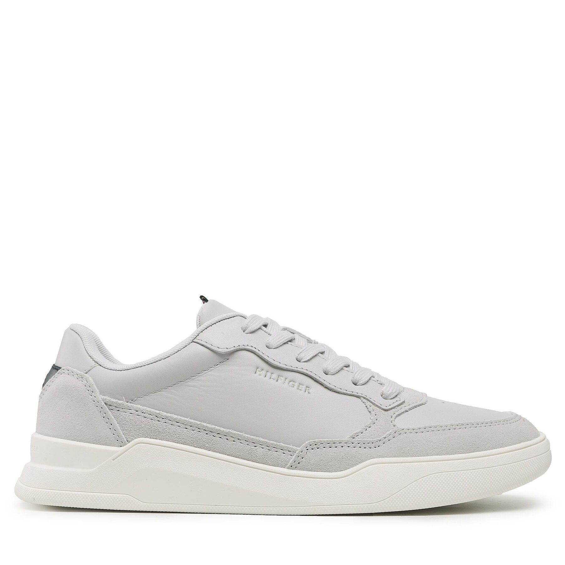 Sneakers Tommy Hilfiger Elevated Cupsole Leather Mix FM0FM04358 Light Cast PSU von Tommy Hilfiger