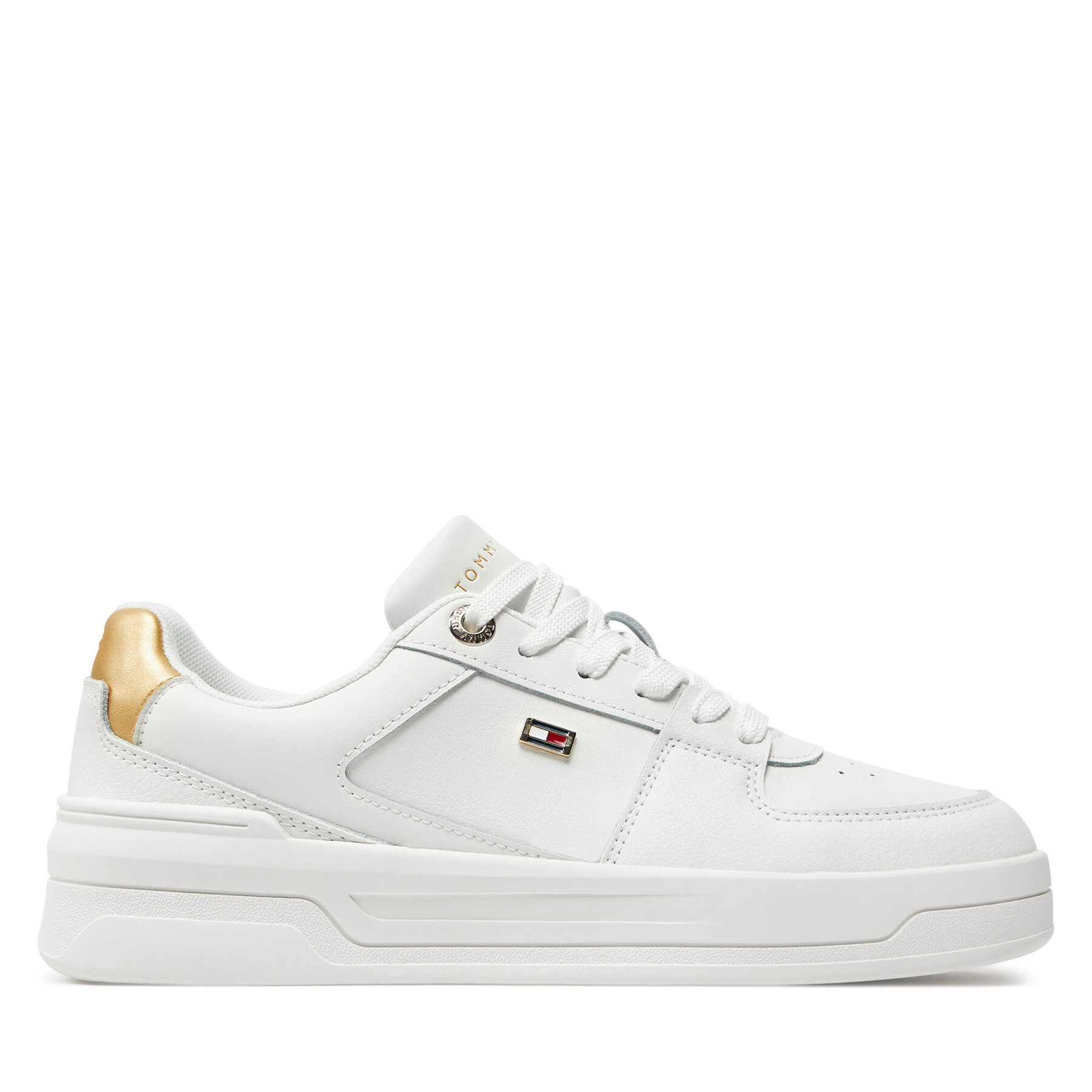 Sneakers Tommy Hilfiger Essential Basket Sneaker Gold FW0FW08076 Écru Sneakers Tommy Hilfiger Essential Basket Sneaker Gold FW0FW08076 Écru von Tommy Hilfiger