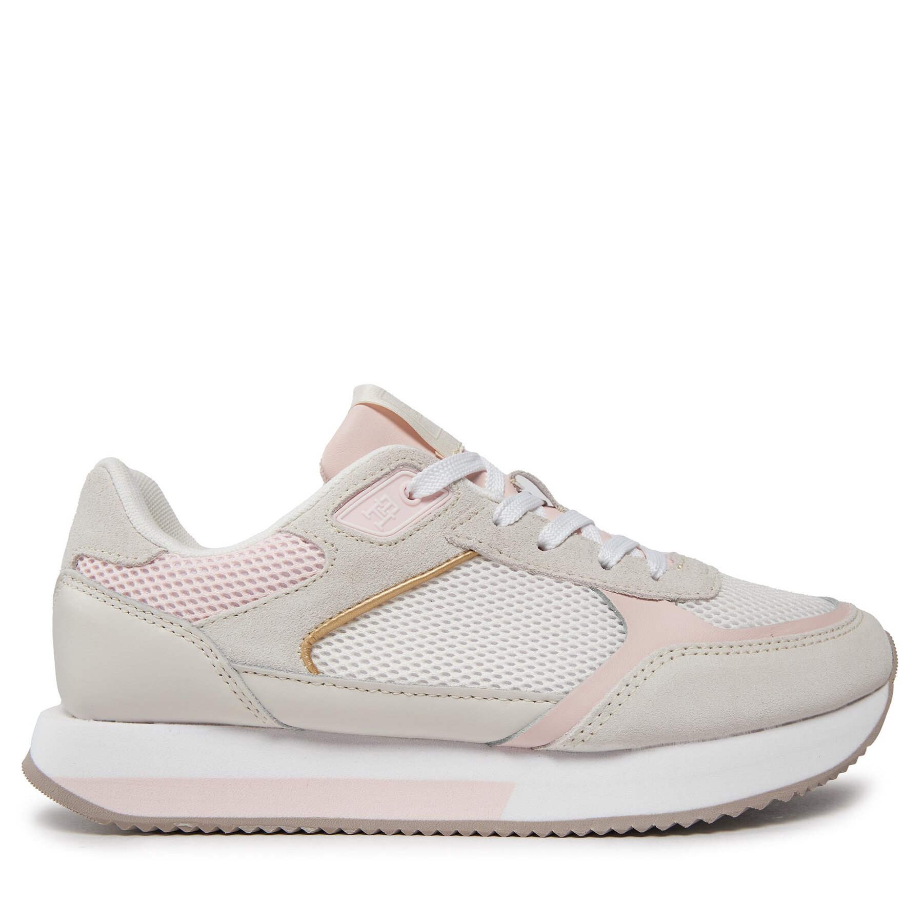 Sneakers Tommy Hilfiger Essential Elevated Runner FW0FW07700 Misty Coast PQT von Tommy Hilfiger