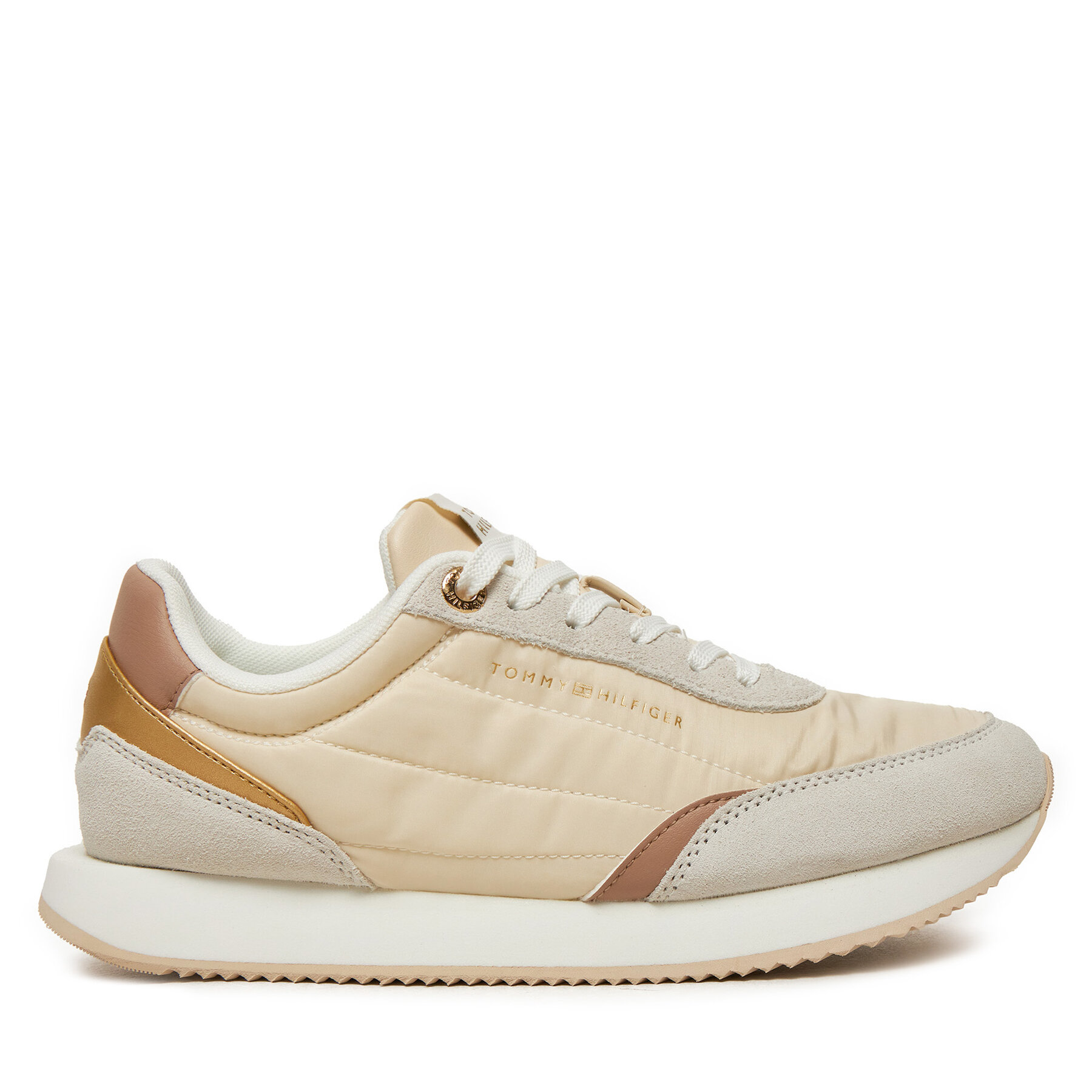 Sneakers Tommy Hilfiger Essential Runner FW0FW08332 Écru Sneakers Tommy Hilfiger Essential Runner FW0FW08332 Écru von Tommy Hilfiger