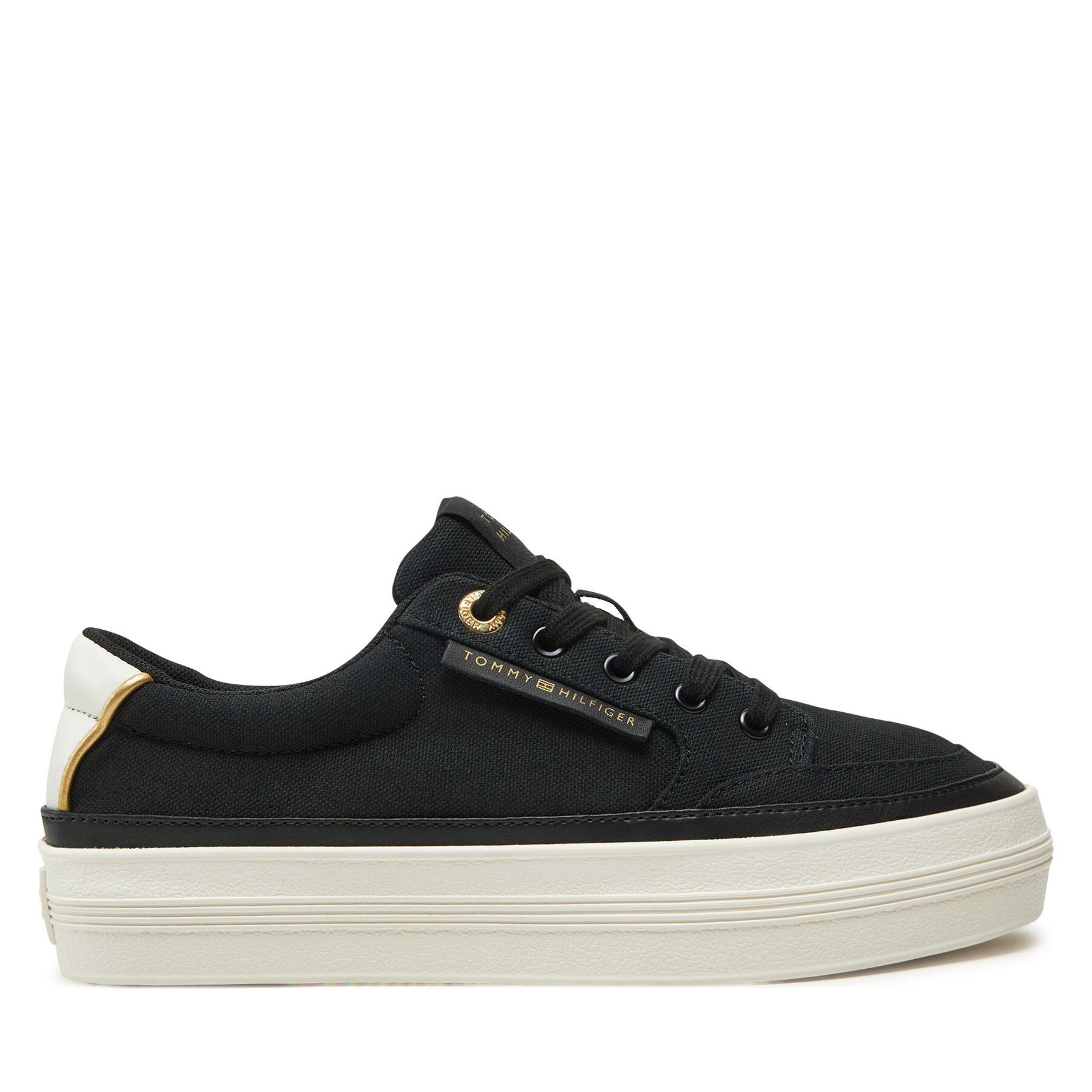 Sneakers Tommy Hilfiger Essential Vulc Textile Sneaker FW0FW08323 Schwarz Sneakers Tommy Hilfiger Essential Vulc Textile Sneaker FW0FW08323 Schwarz von Tommy Hilfiger