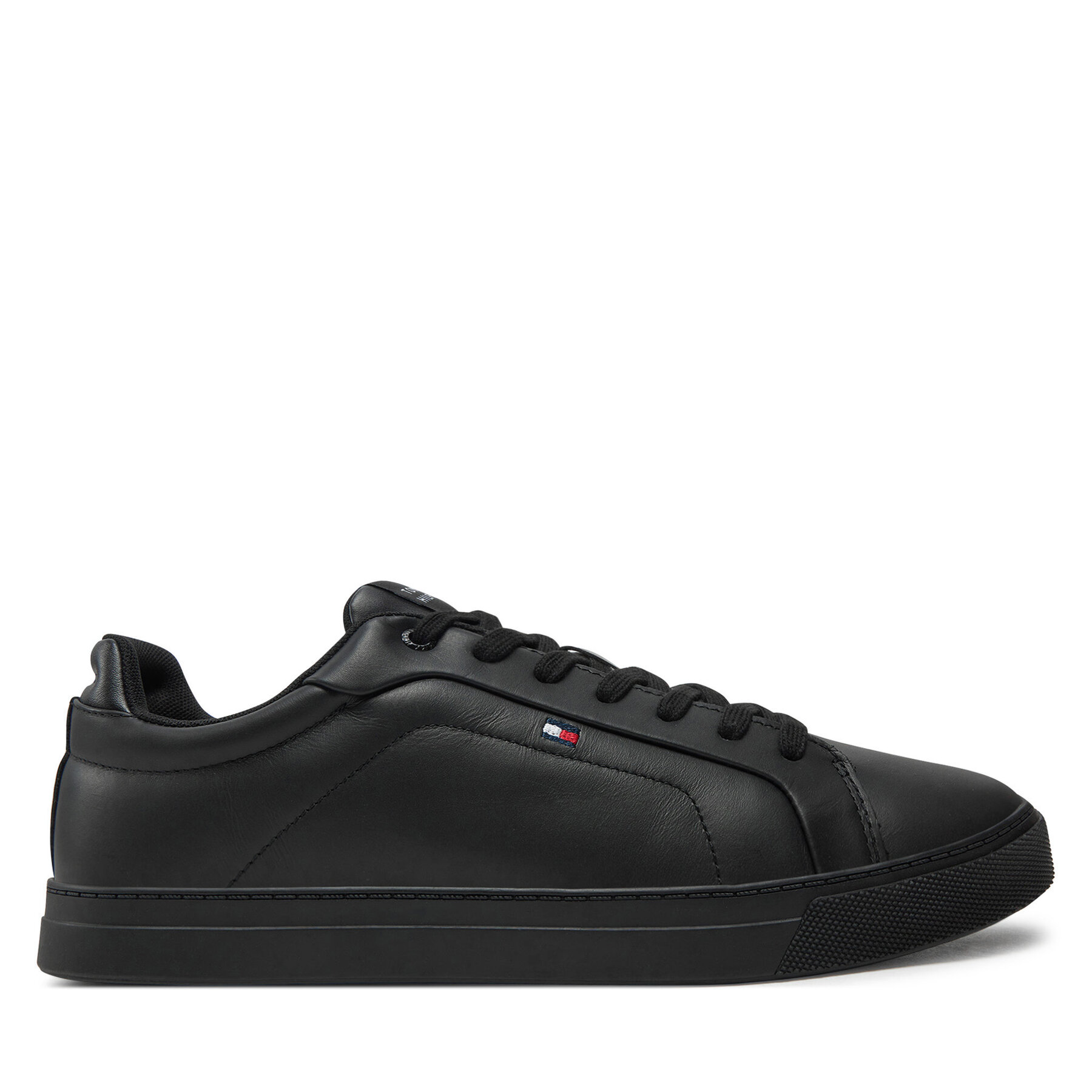 Sneakers Tommy Hilfiger Icon Court Lth Flag Ess FM0FM05317 Schwarz Sneakers Tommy Hilfiger Icon Court Lth Flag Ess FM0FM05317 Schwarz von Tommy Hilfiger