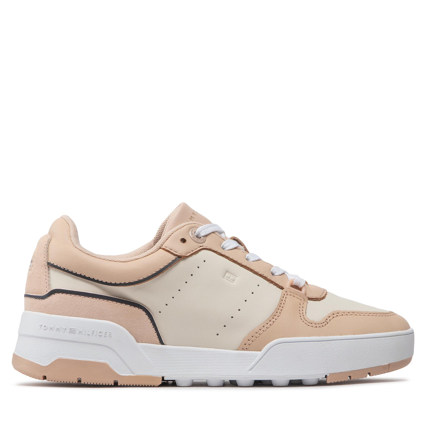 Sneakers Tommy Hilfiger Low Cut Basket Sneaker FW0FW06524 Misty Blush TRY von Tommy Hilfiger