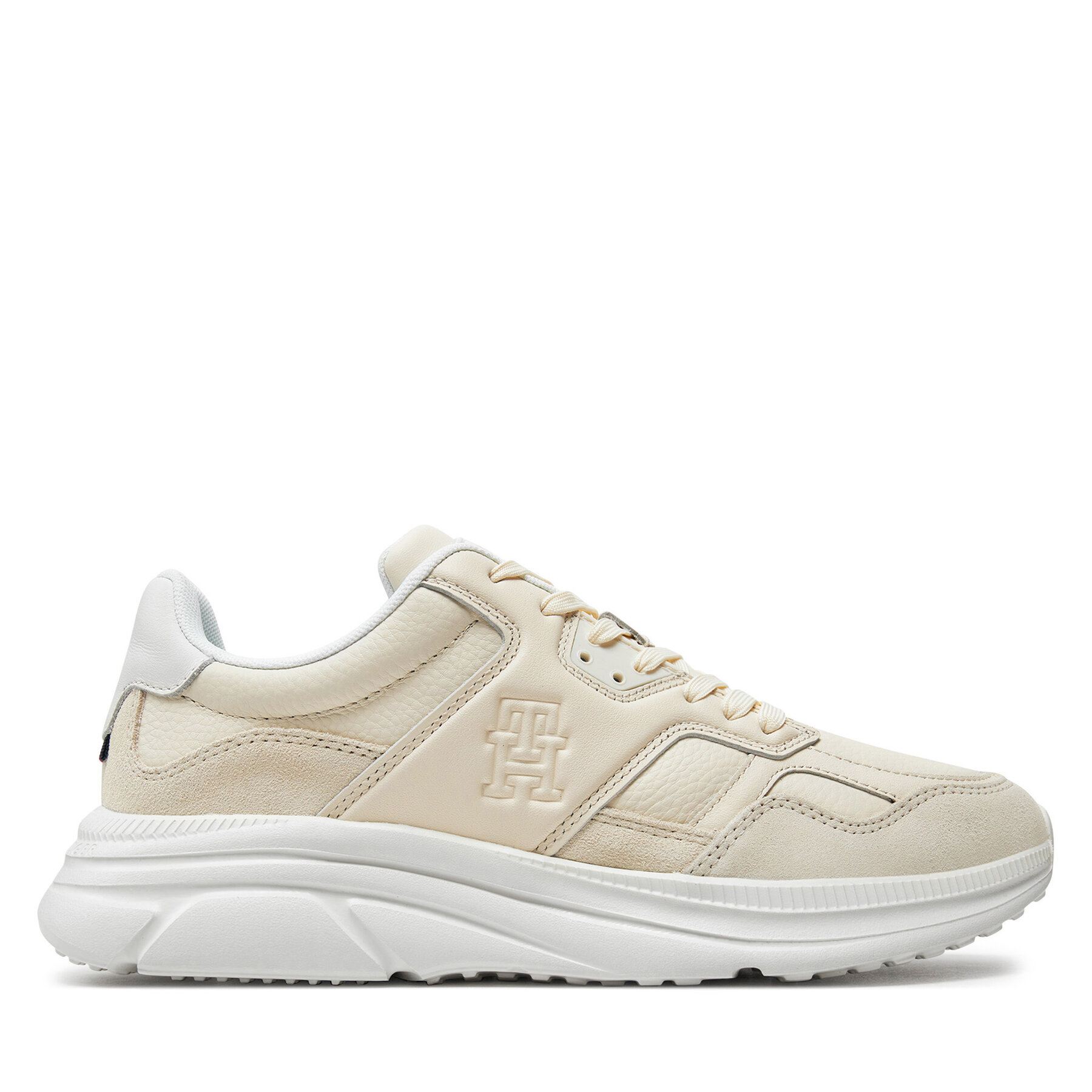 Sneakers Tommy Hilfiger Modern Runner Best Lth Mix FM0FM04938 Beige von Tommy Hilfiger