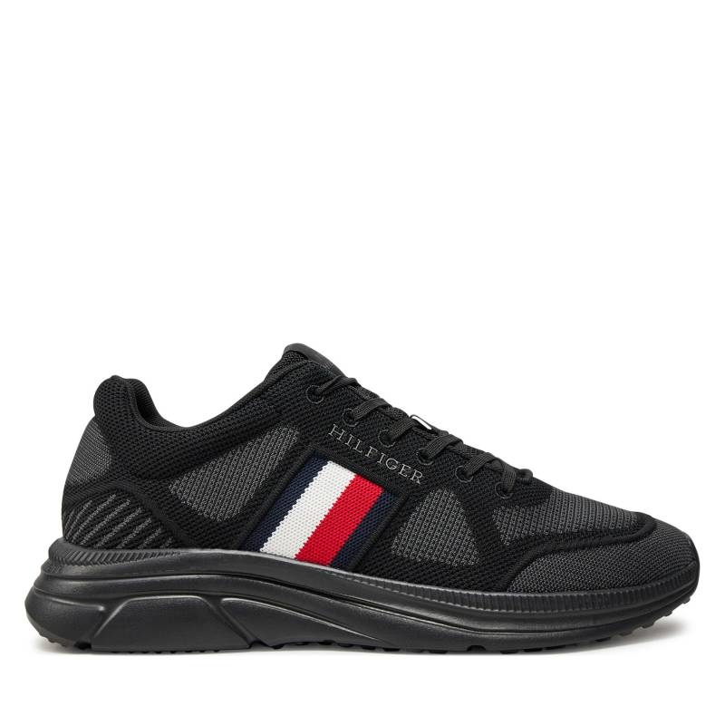 Sneakers Tommy Hilfiger Modern Runner Knit Evo Ess FM0FM05245 Schwarz von Tommy Hilfiger
