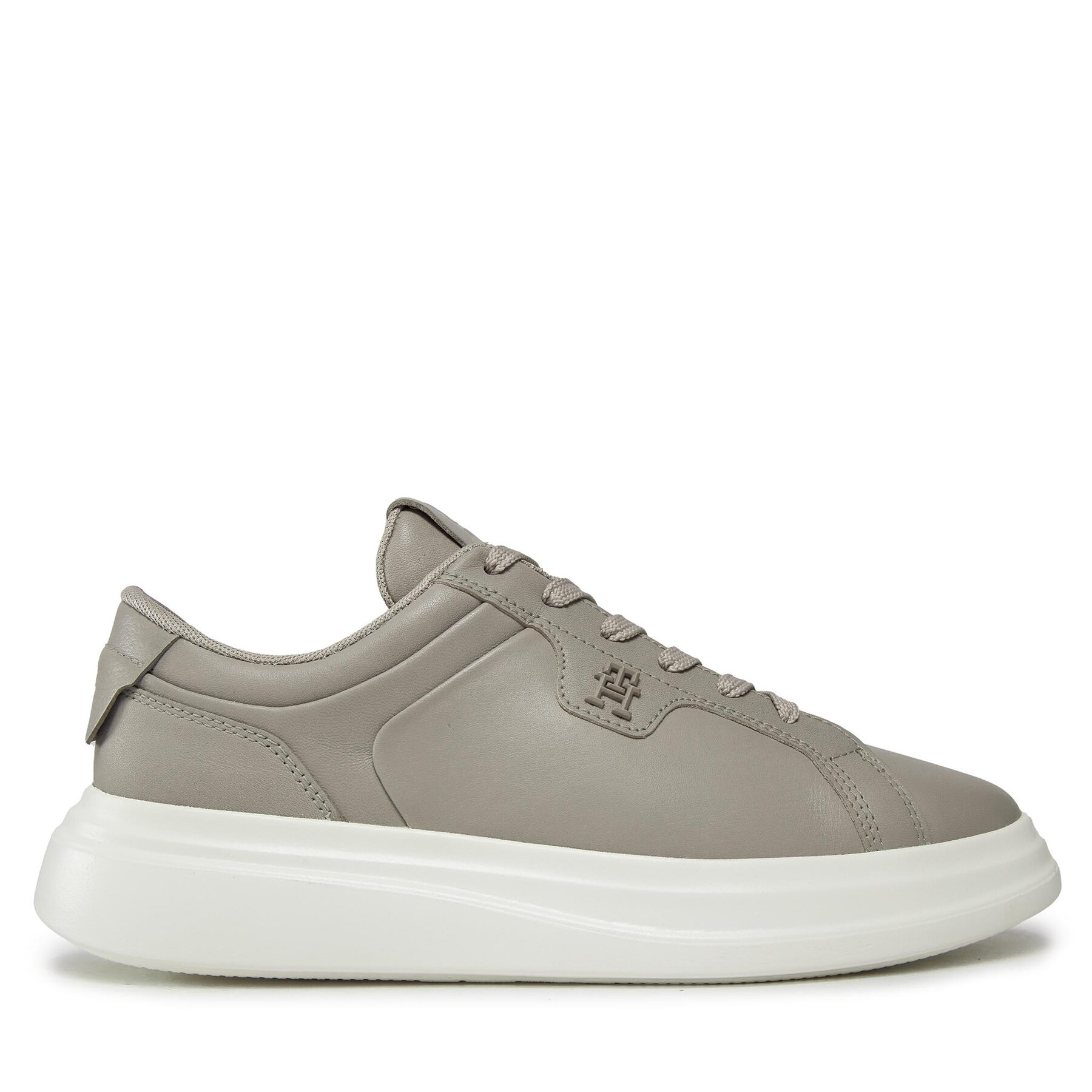 Sneakers Tommy Hilfiger Pointy Court Sneaker FW0FW07460 Smooth Taupe PKB von Tommy Hilfiger
