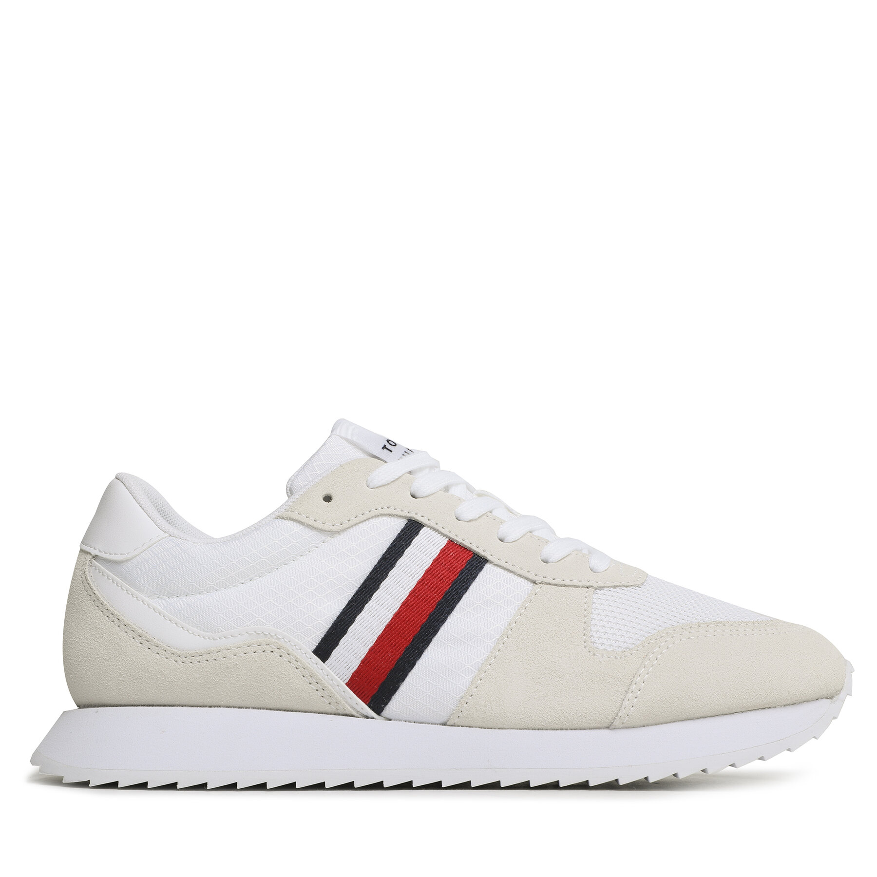 Sneakers Tommy Hilfiger Runner Evo Mix FM0FM04699 White YBS von Tommy Hilfiger