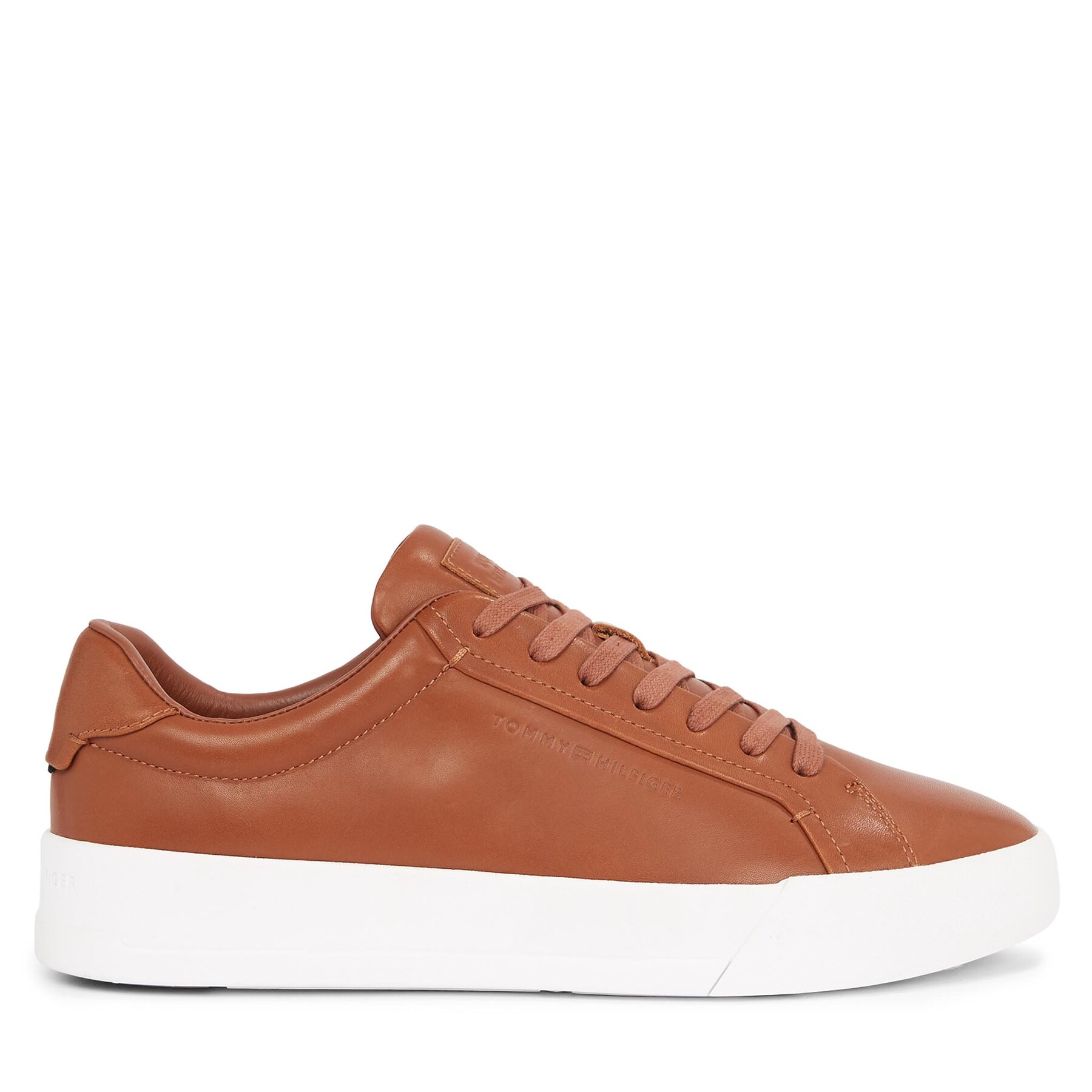 Sneakers Tommy Hilfiger Th Court Best Cognac FM0FM05136 Winter Cognac GVI von Tommy Hilfiger